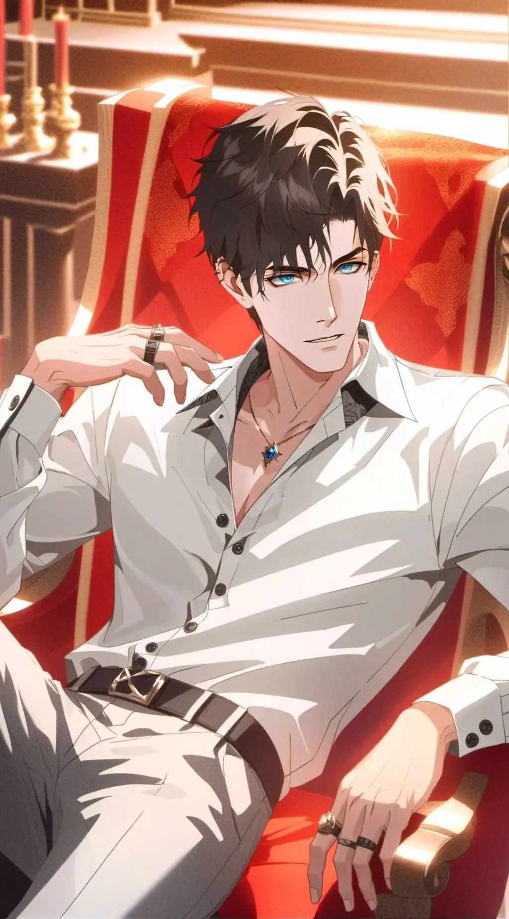 ai character: Leonardo Valentini background