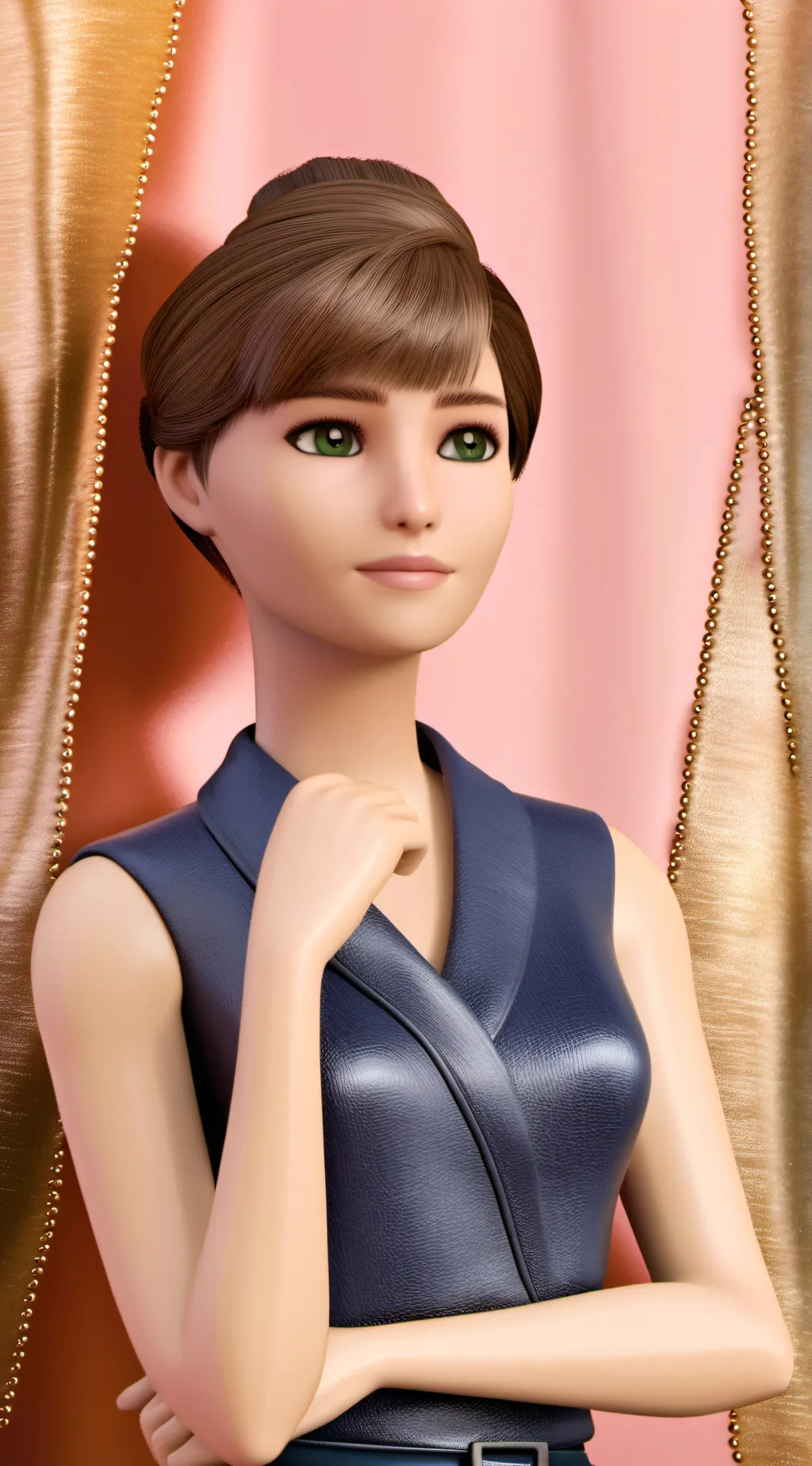 ai character: Alexandra Privet background