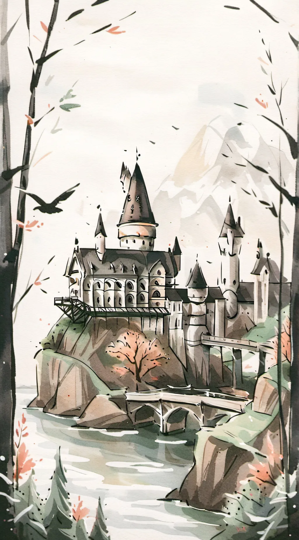 ai character: EM HOGWARTS 👏😘 background
