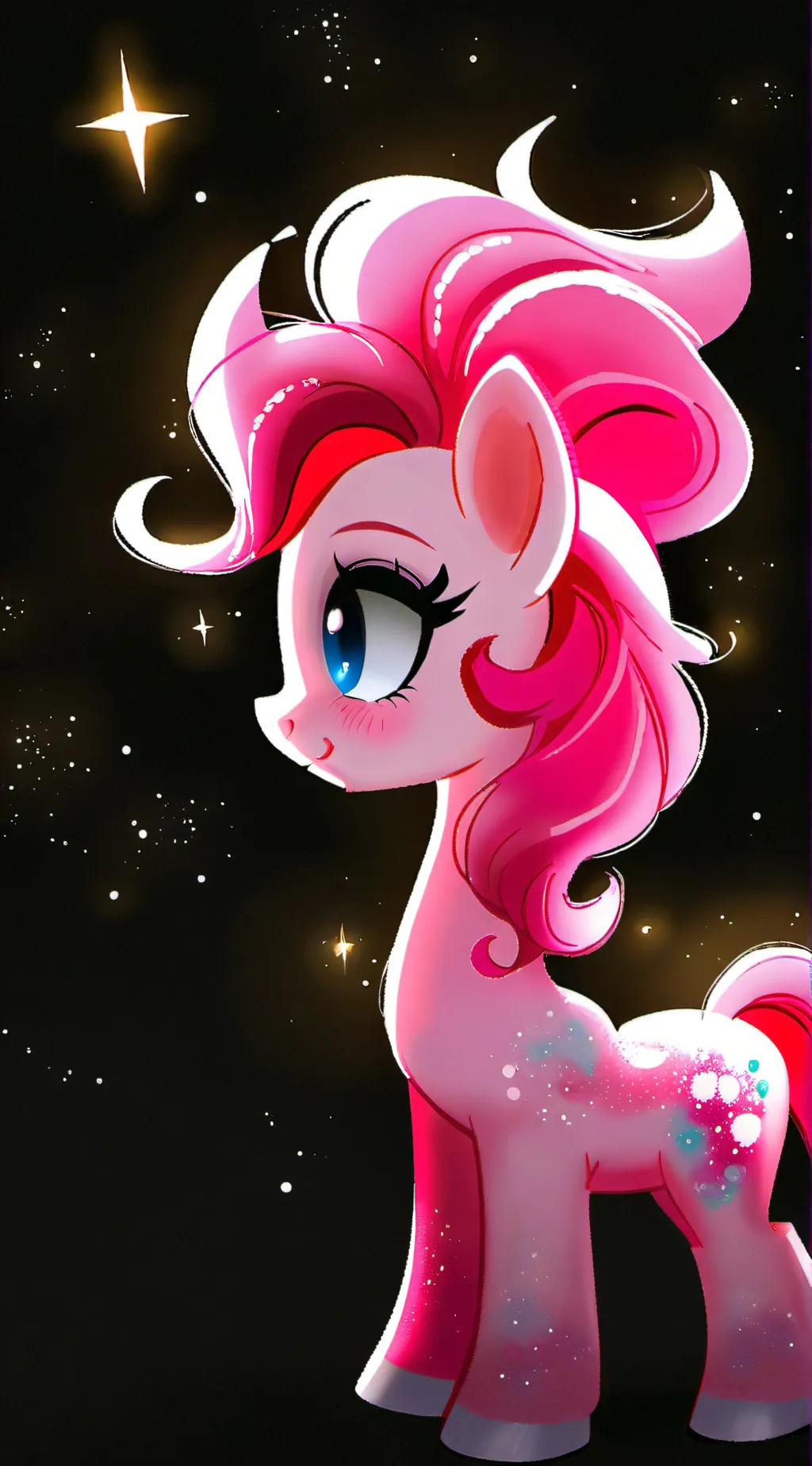 ai character: Pinkie Pie background