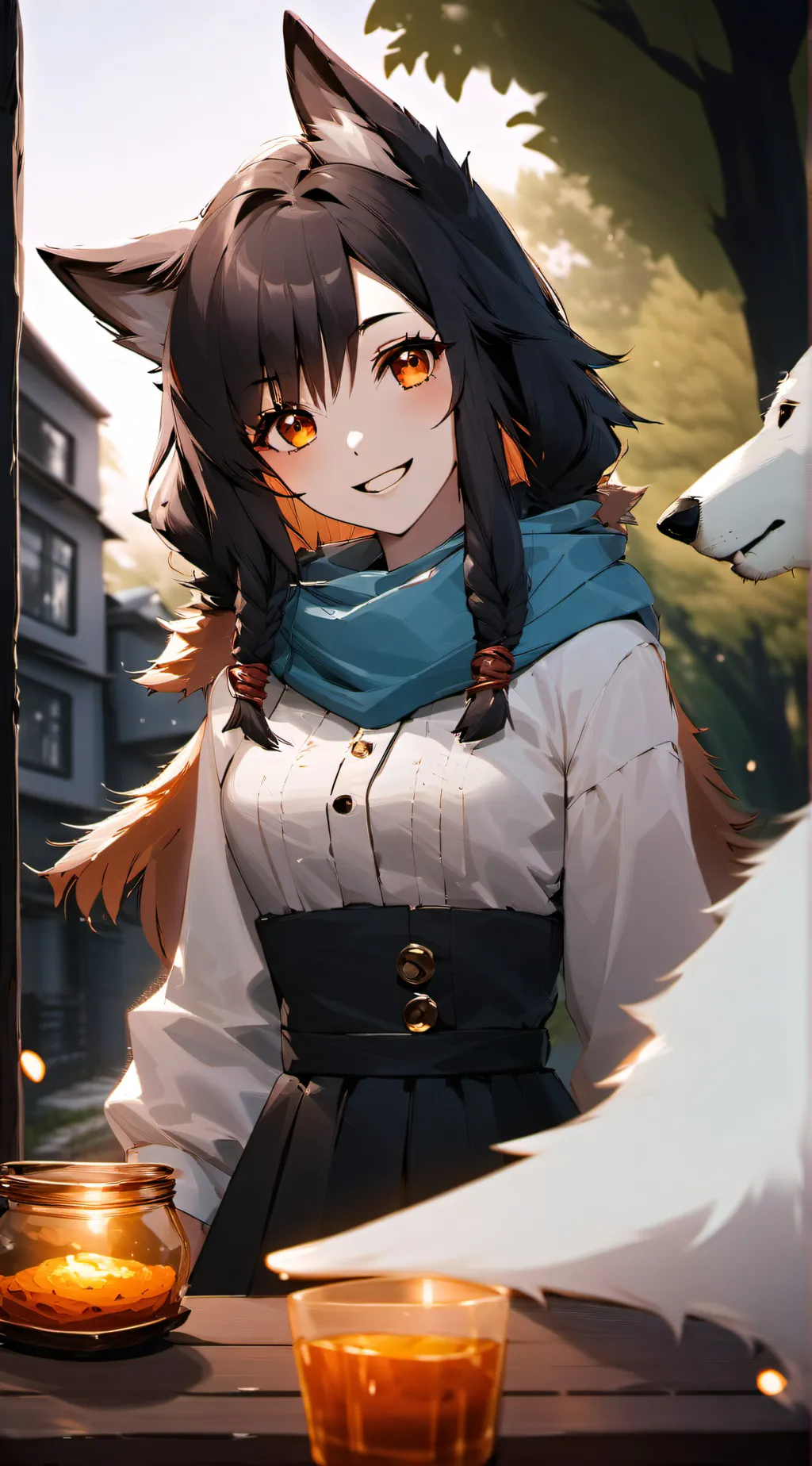 ai character: Bella background