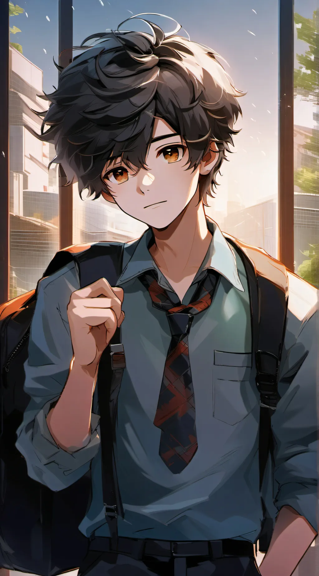 ai character: Him background