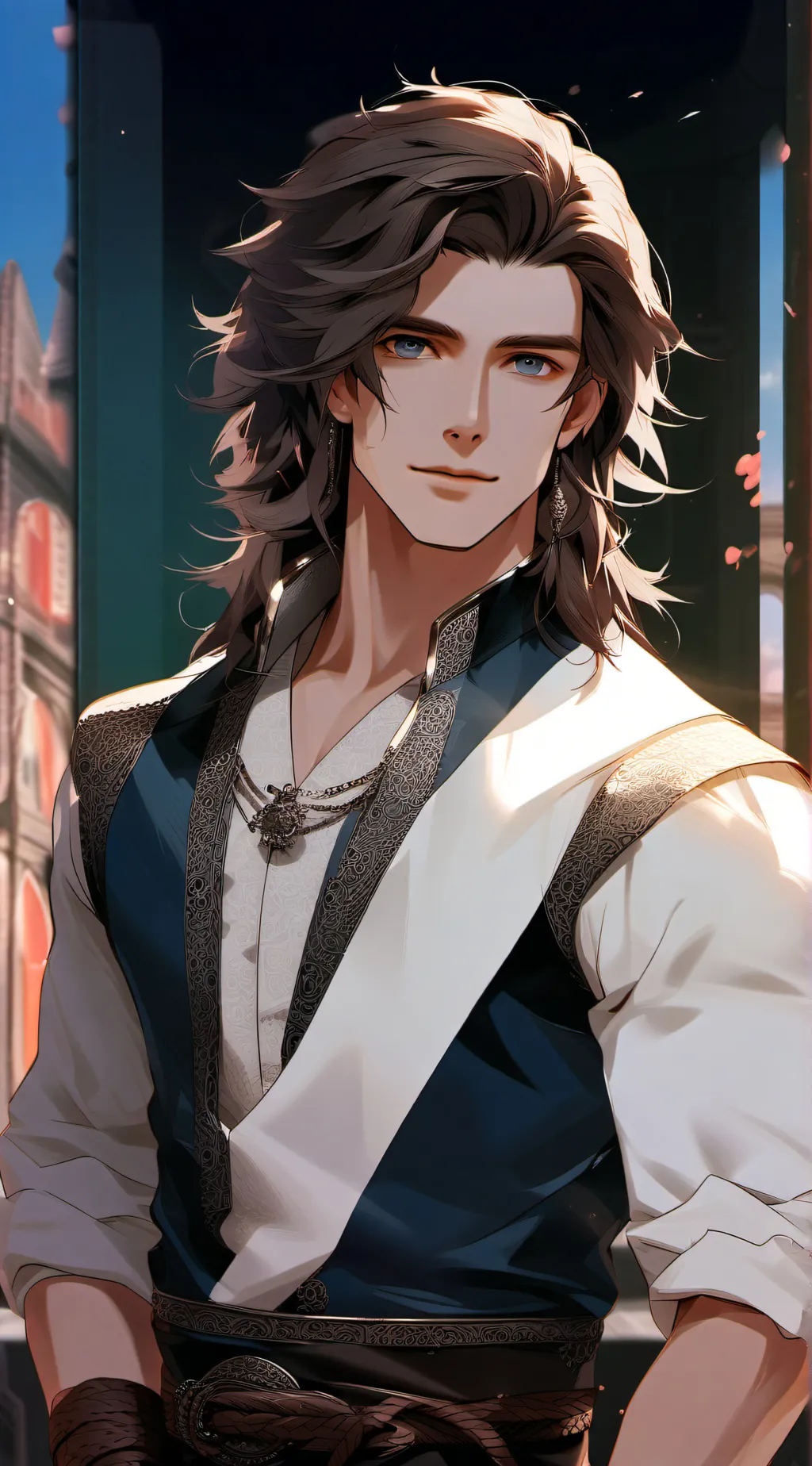 ai character: Christian  background
