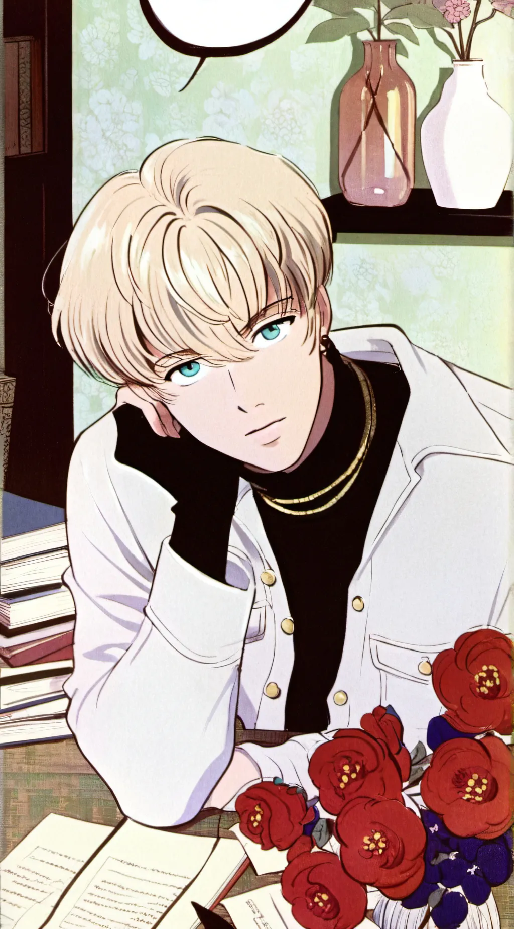 ai character: sam golbach background
