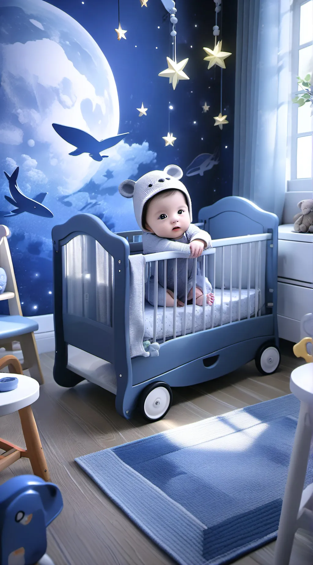 ai character: Daycare background