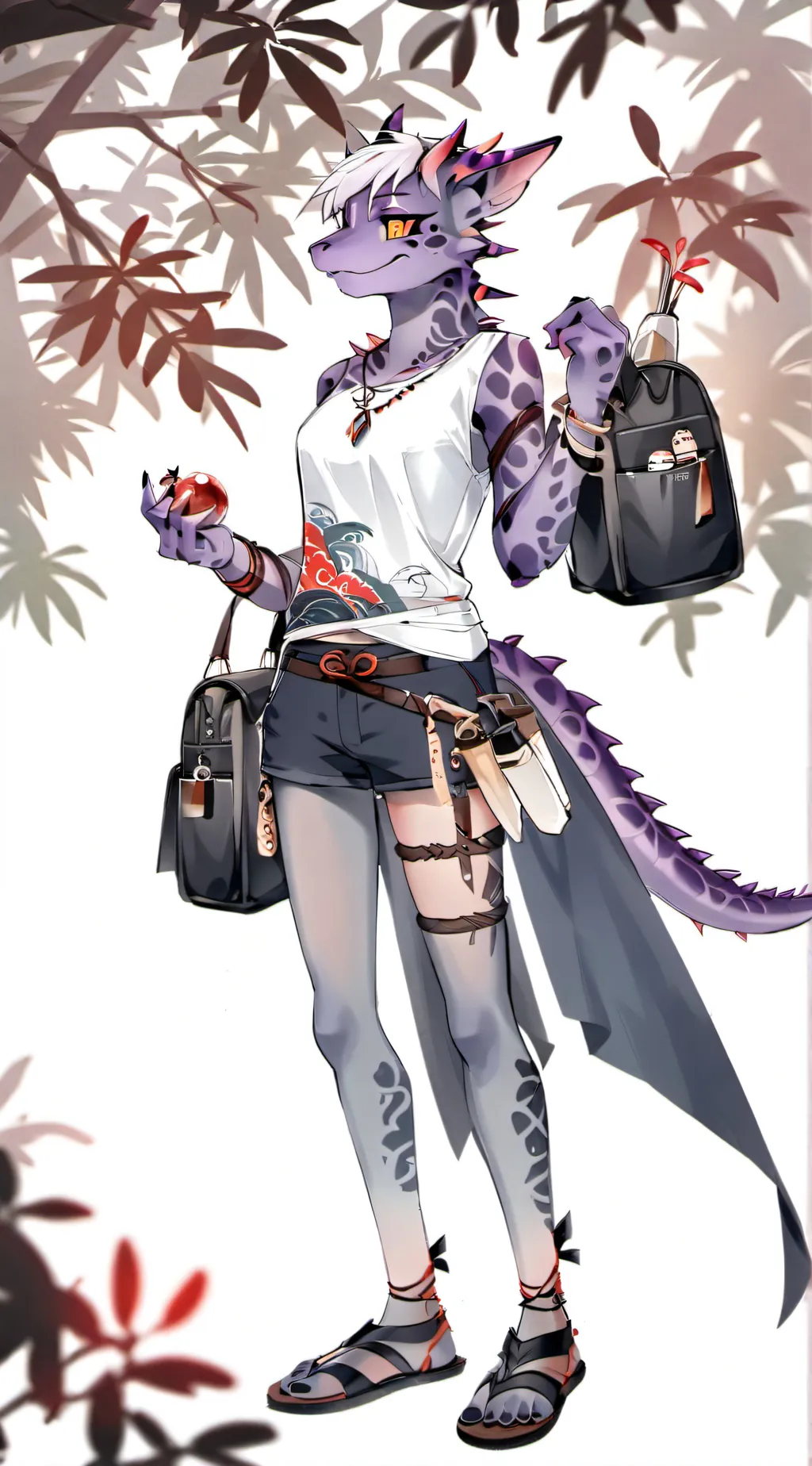 ai character: Tabby background
