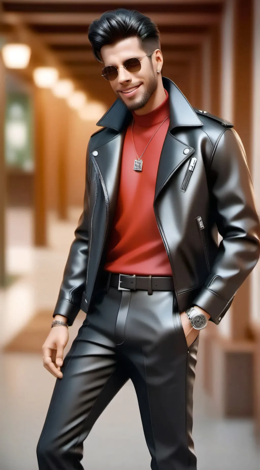 ai character: Danny (T-Birds) background