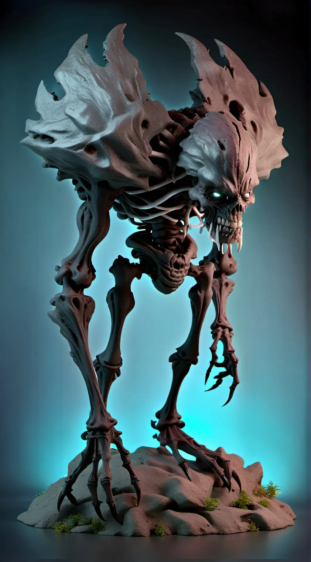 ai character: abomination background