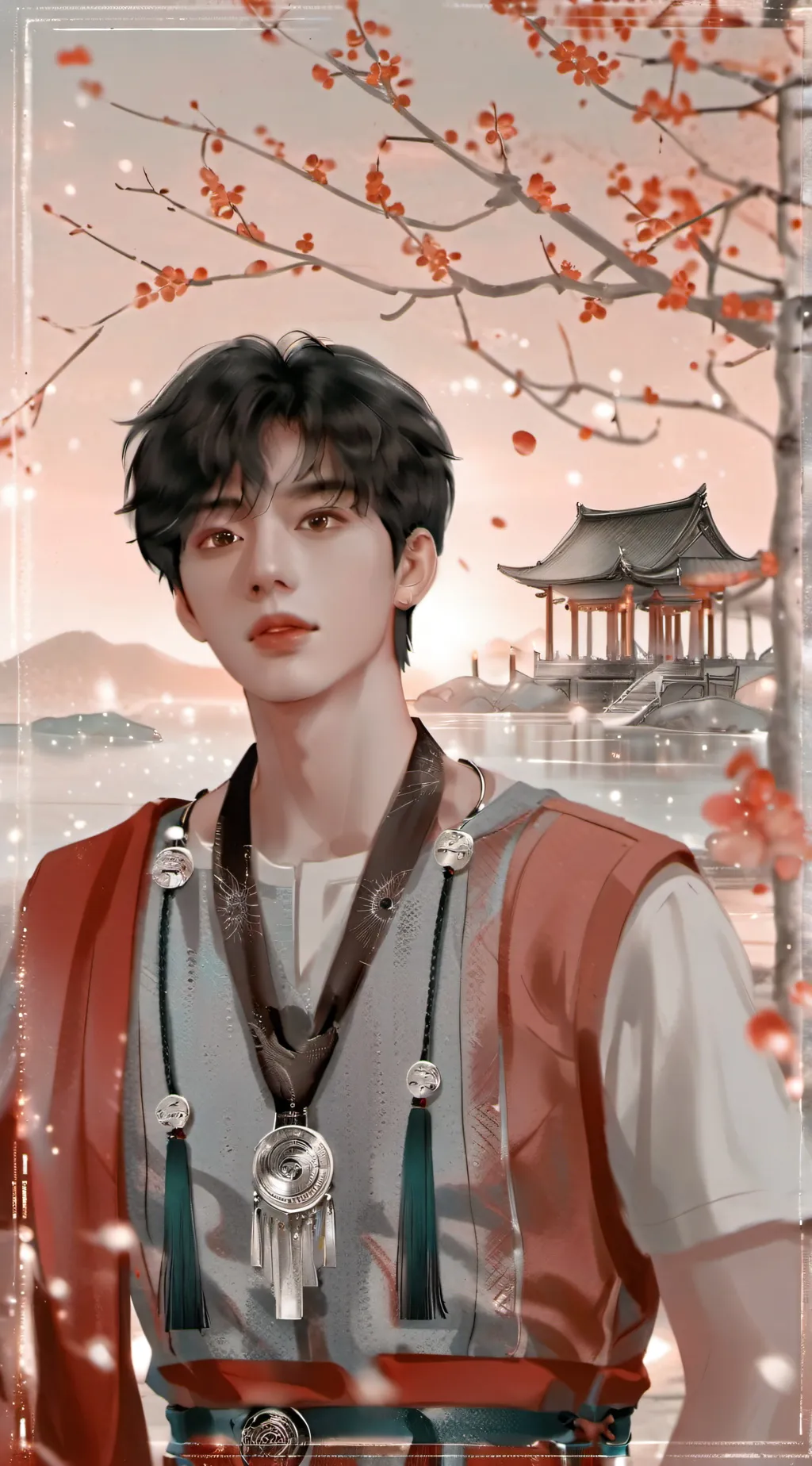 ai character: Bangchan  background