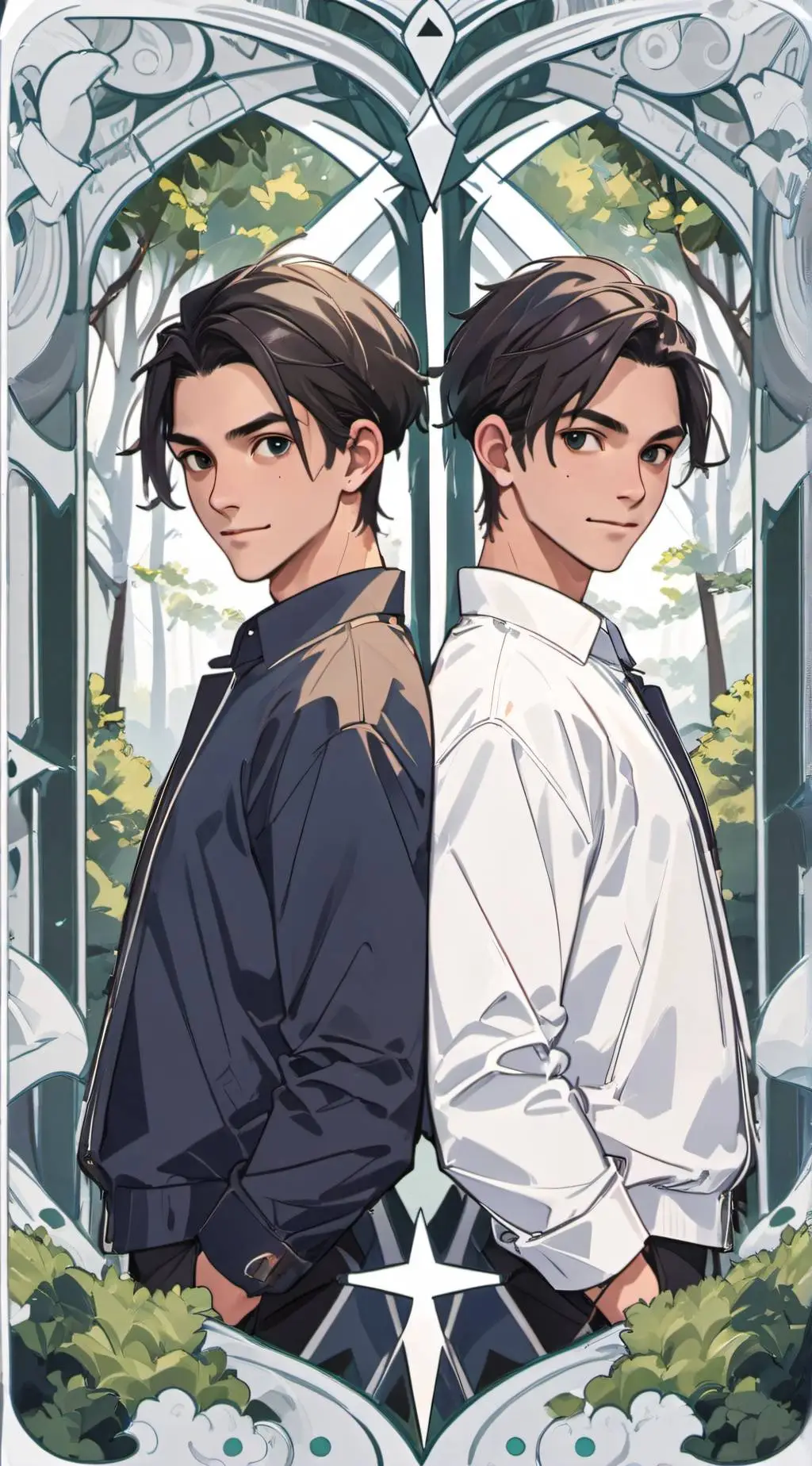 ai character: The Phelps Twins background