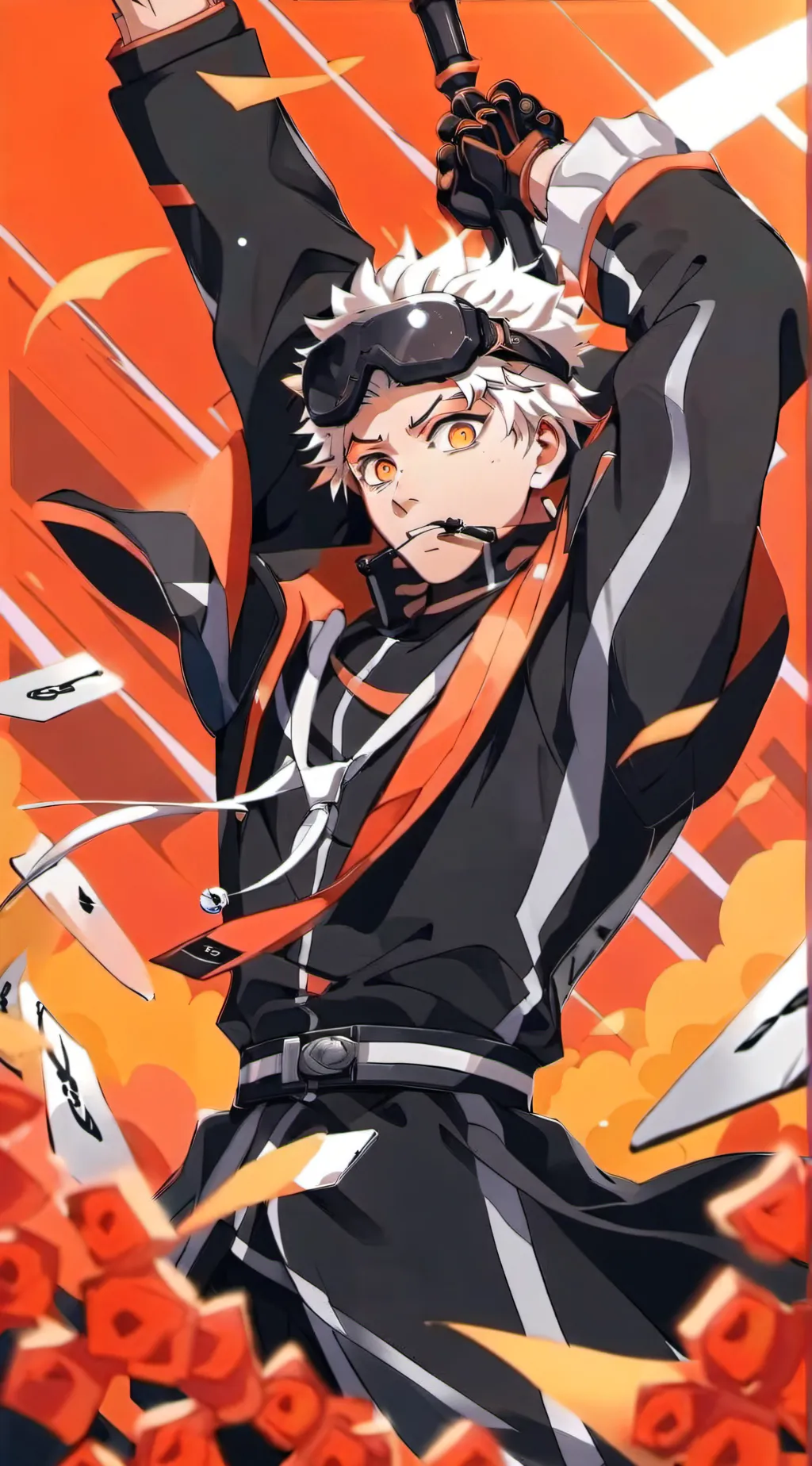 ai character: Naruto background