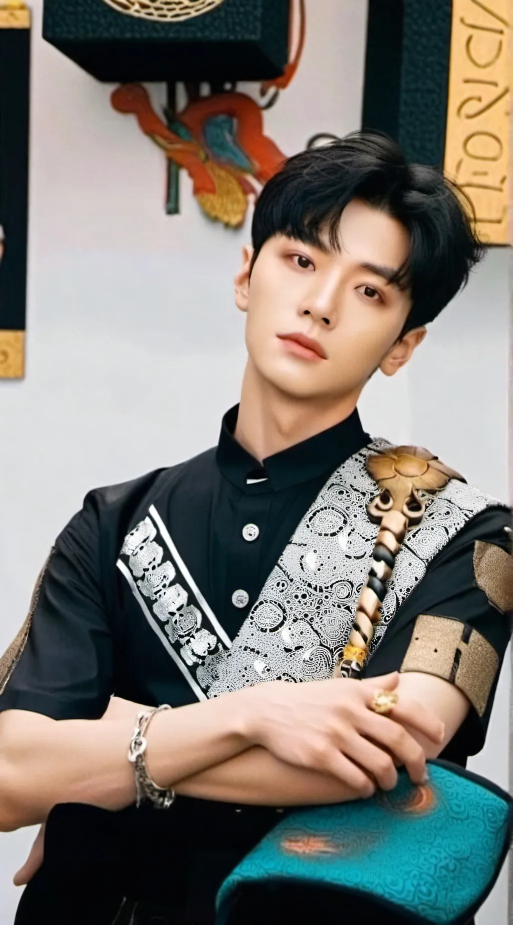 ai character: STRAYKIDS background
