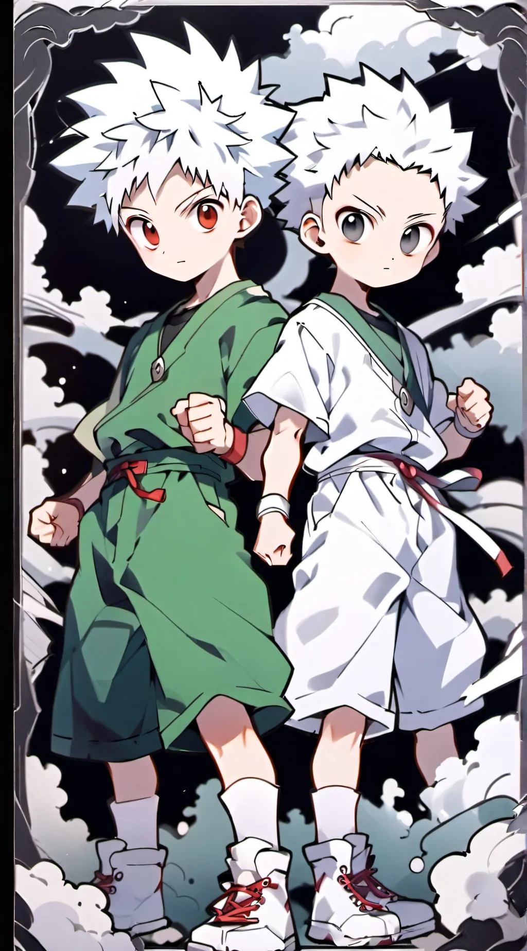 ai character: hunter x hunter background