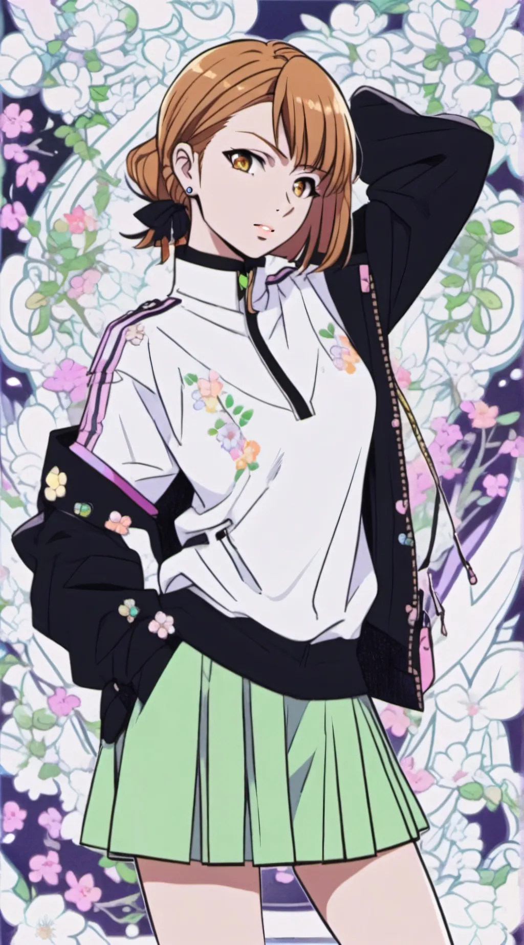 ai character: Nobara kugisaki  background