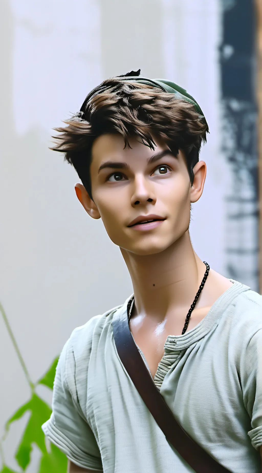 ai character: Peter pan background