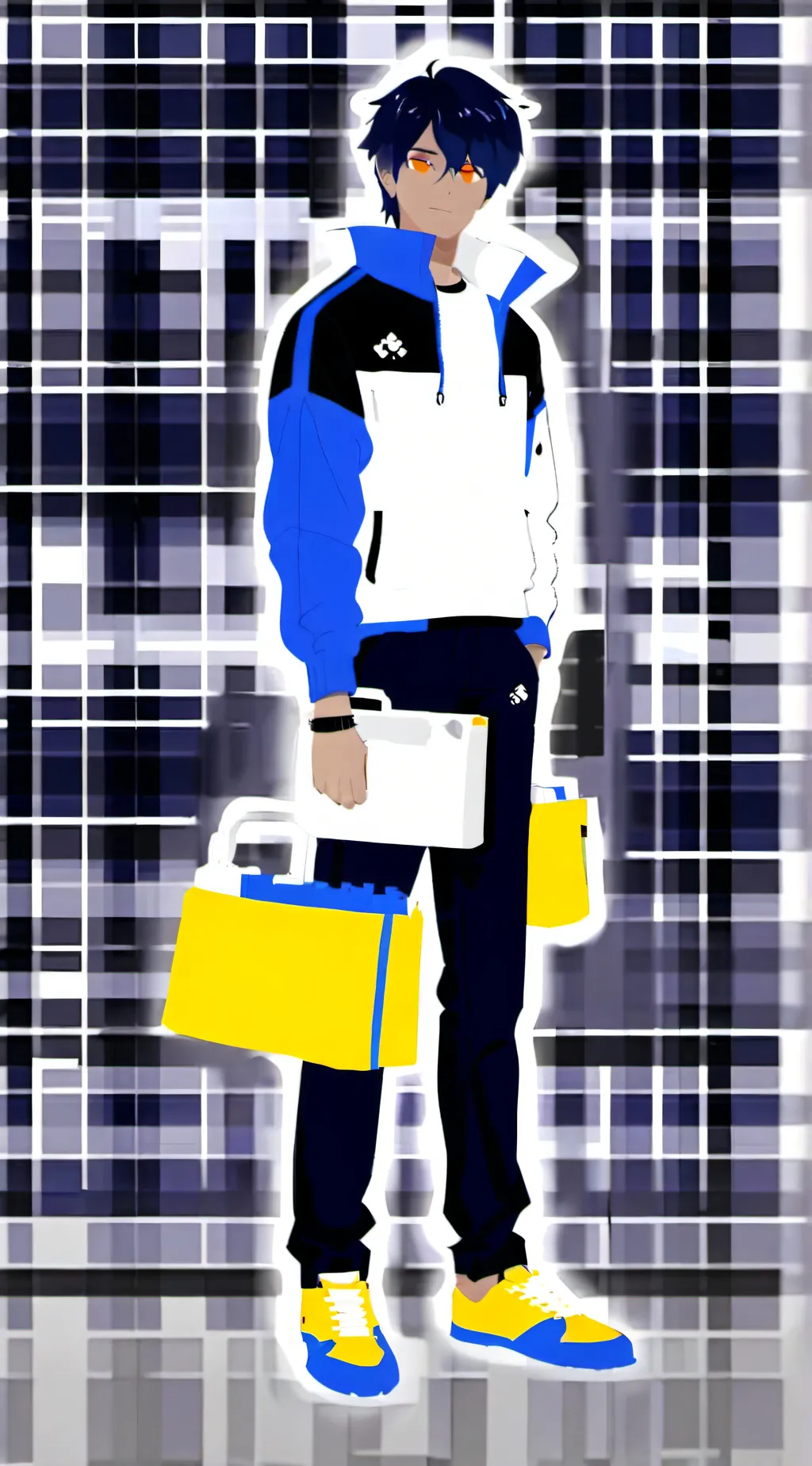 ai character: Ein background