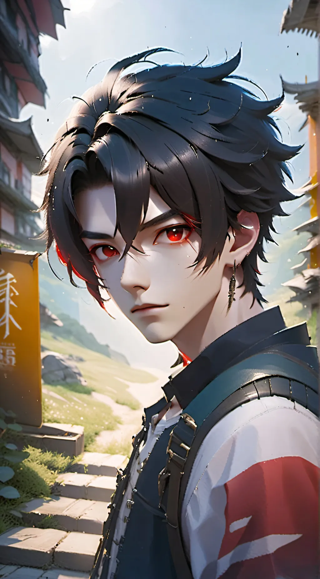 ai character: Vincent Hamilton  background