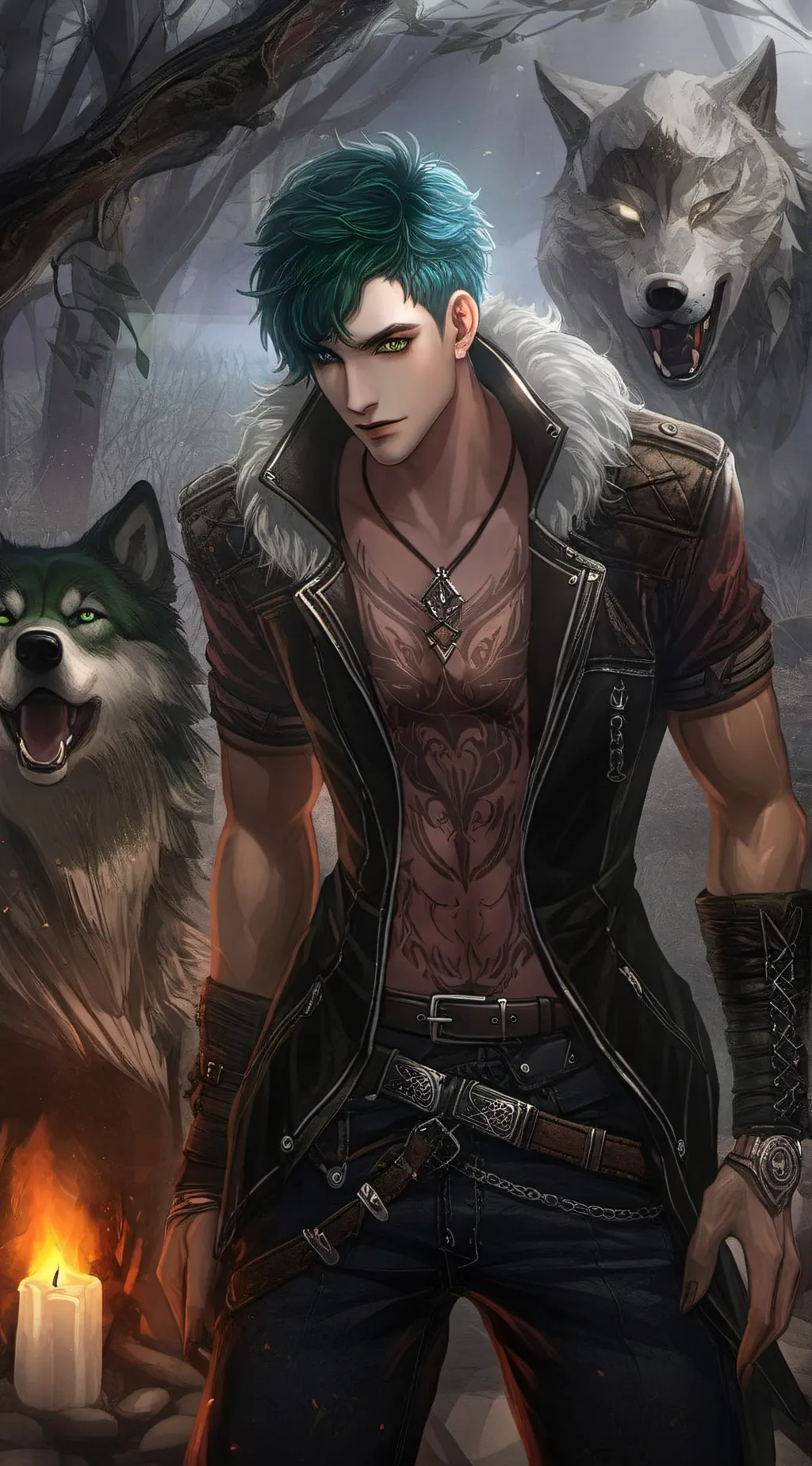 ai character: Darren background