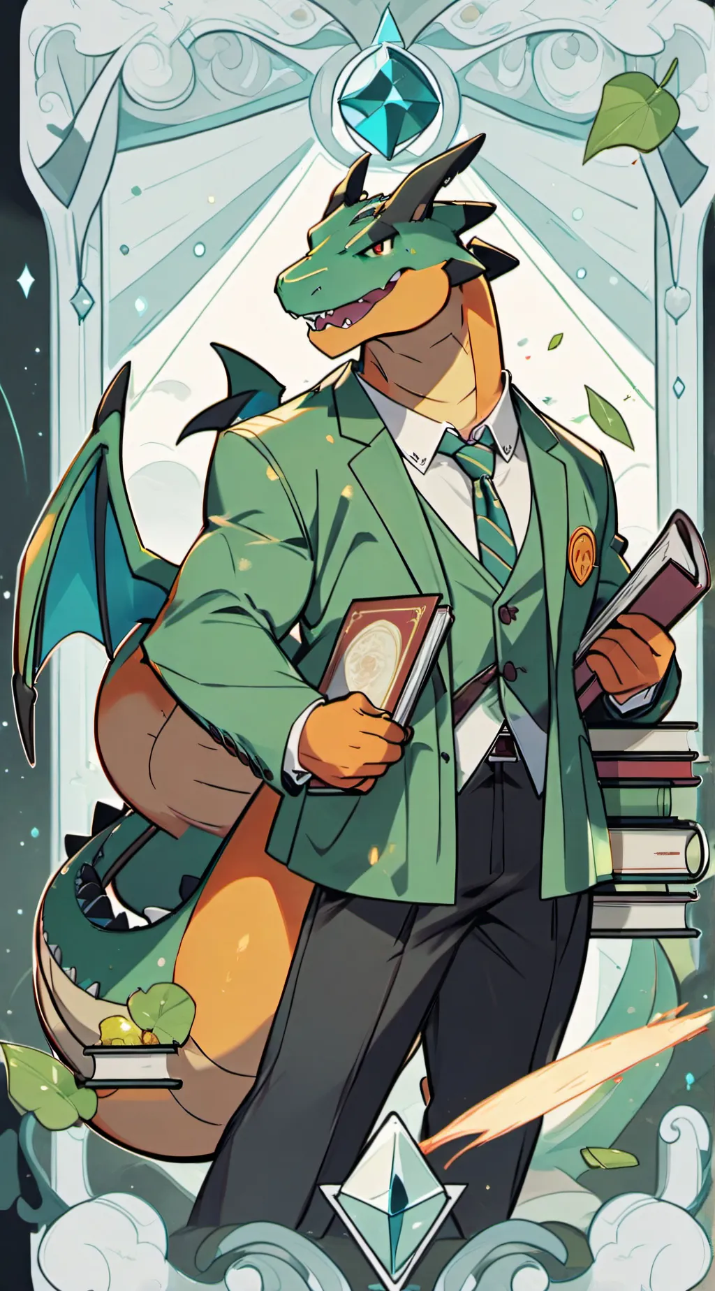 ai character: Coll background