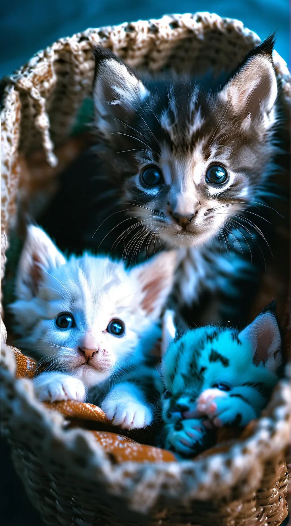 ai character: mama cat background