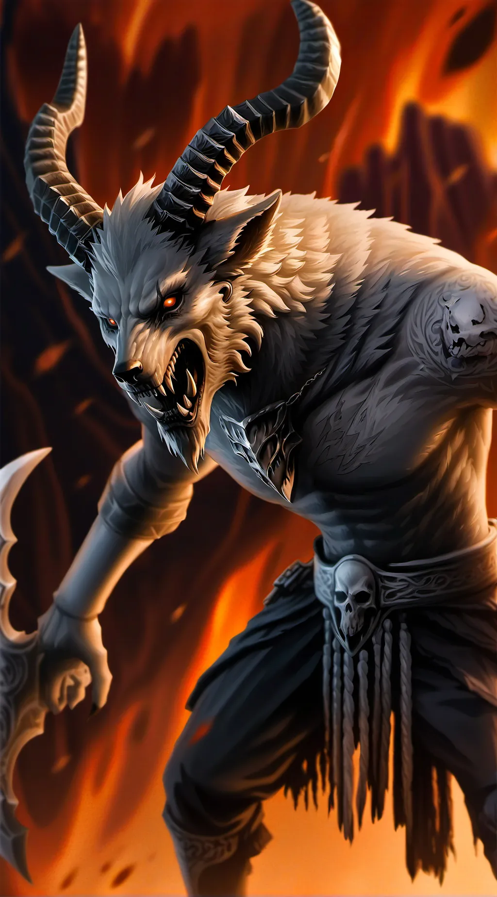 ai character: The Harvester  background