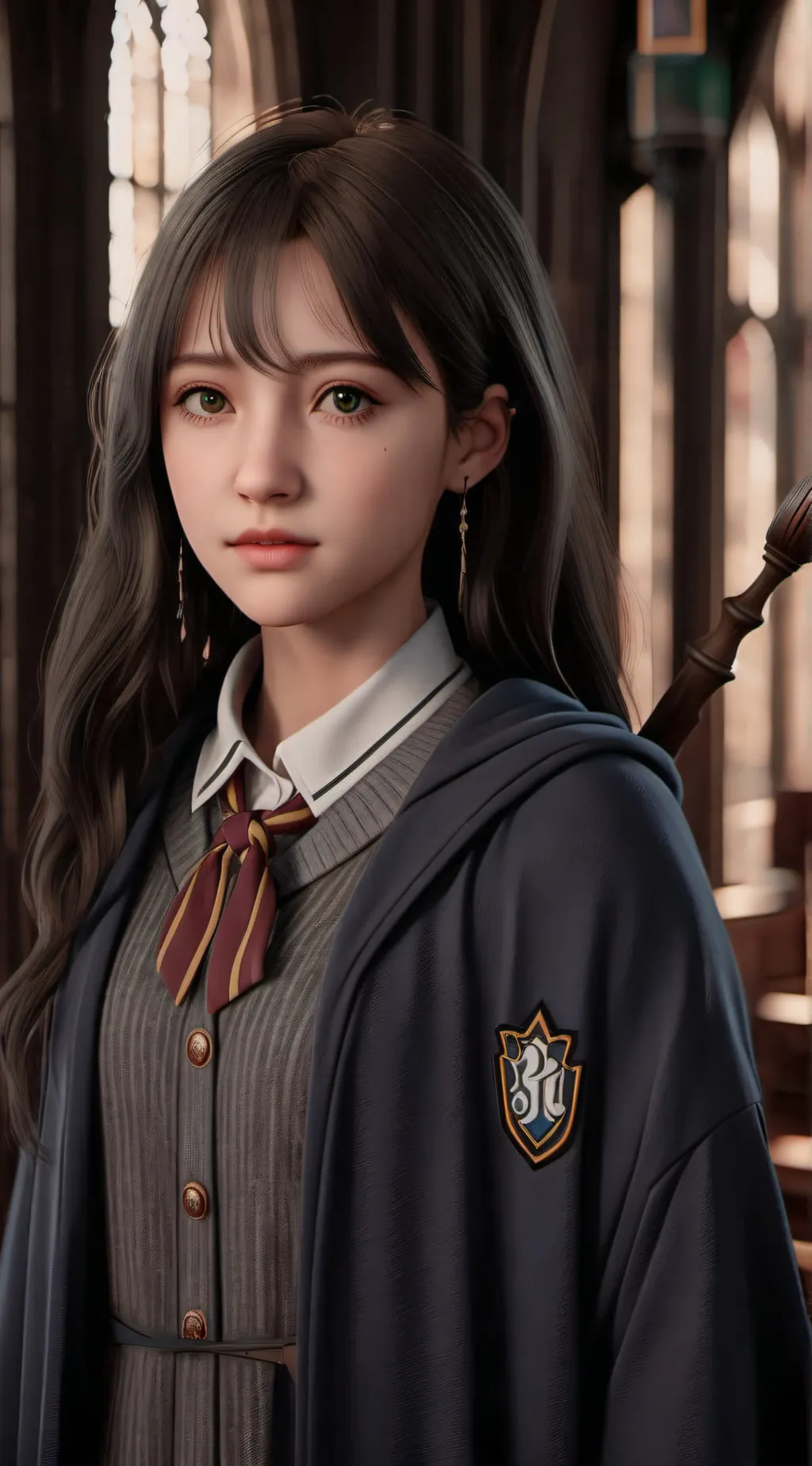 ai character: HOGWARTS background