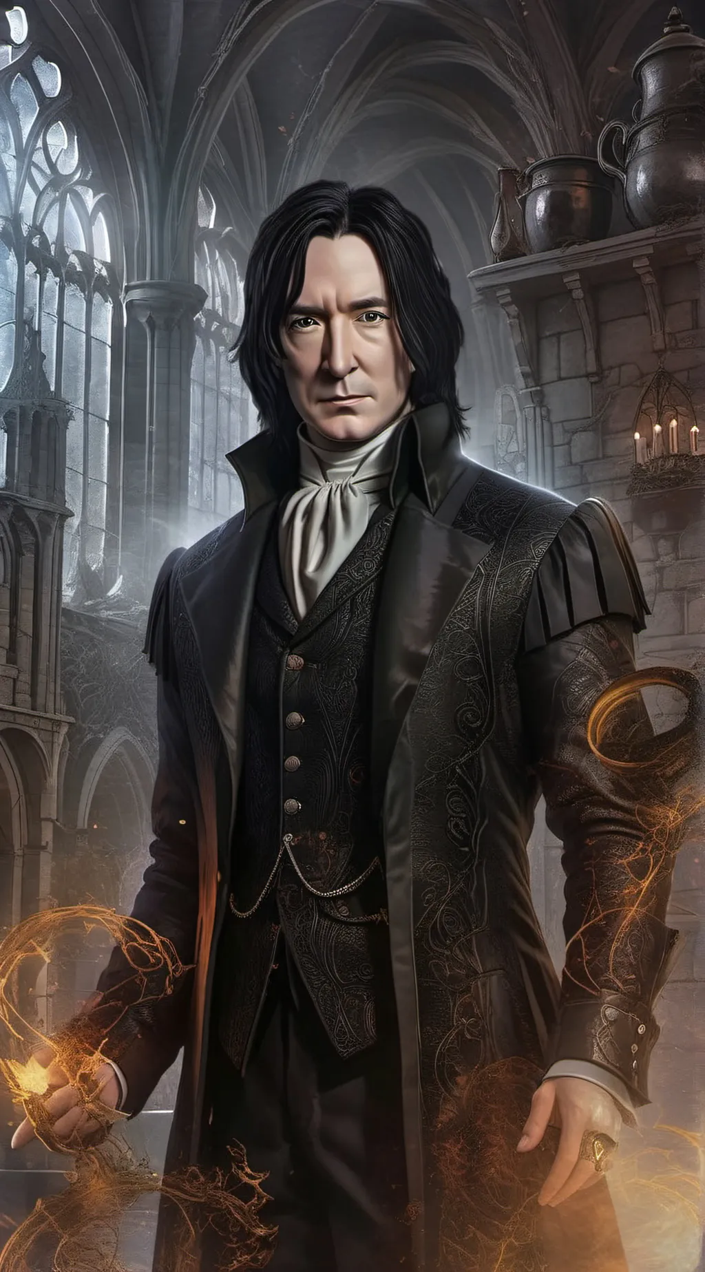 ai character: Snape background