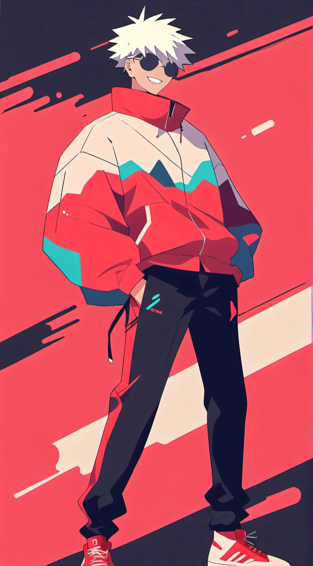 ai character: Gojo Satoru background