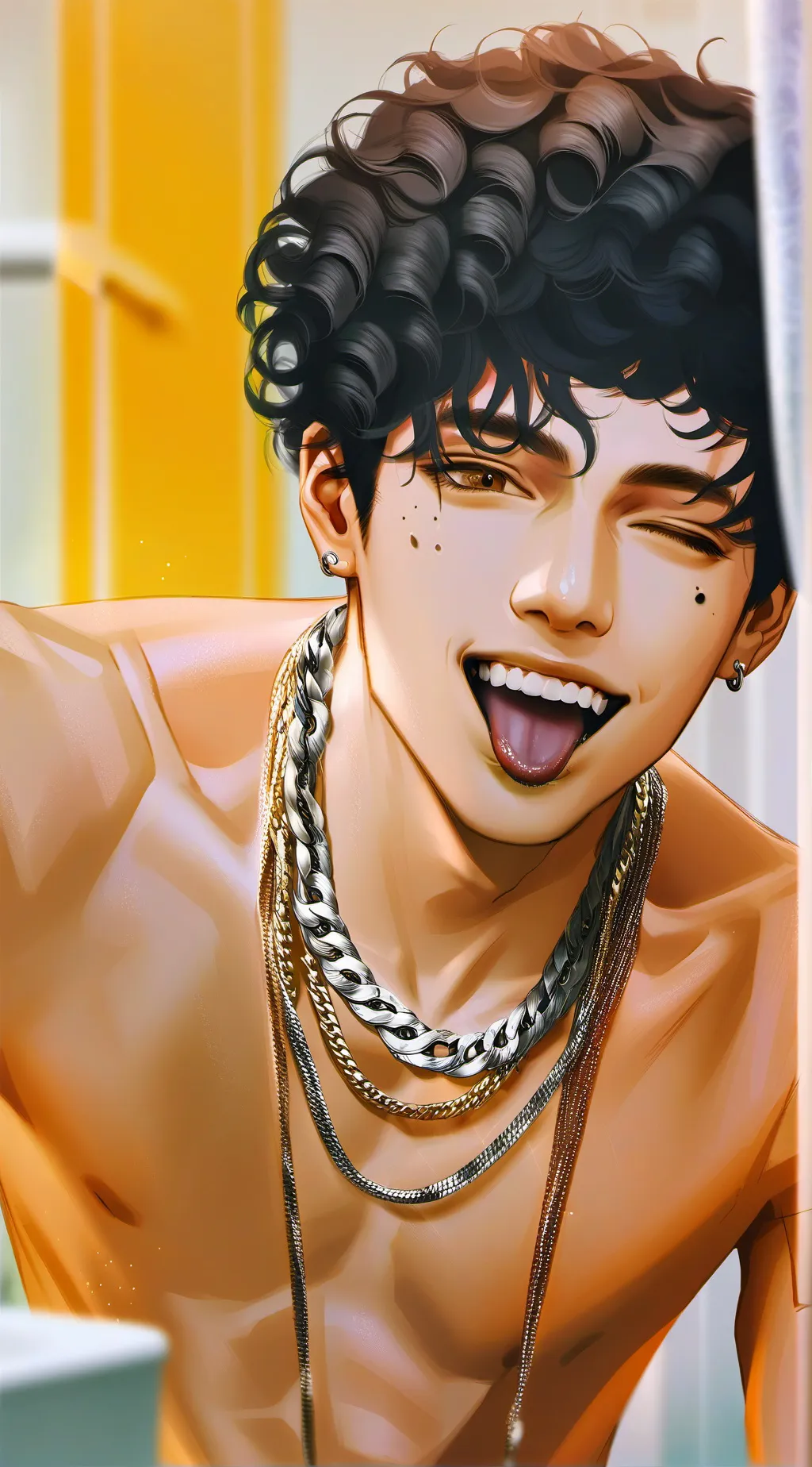 ai character: freddie background