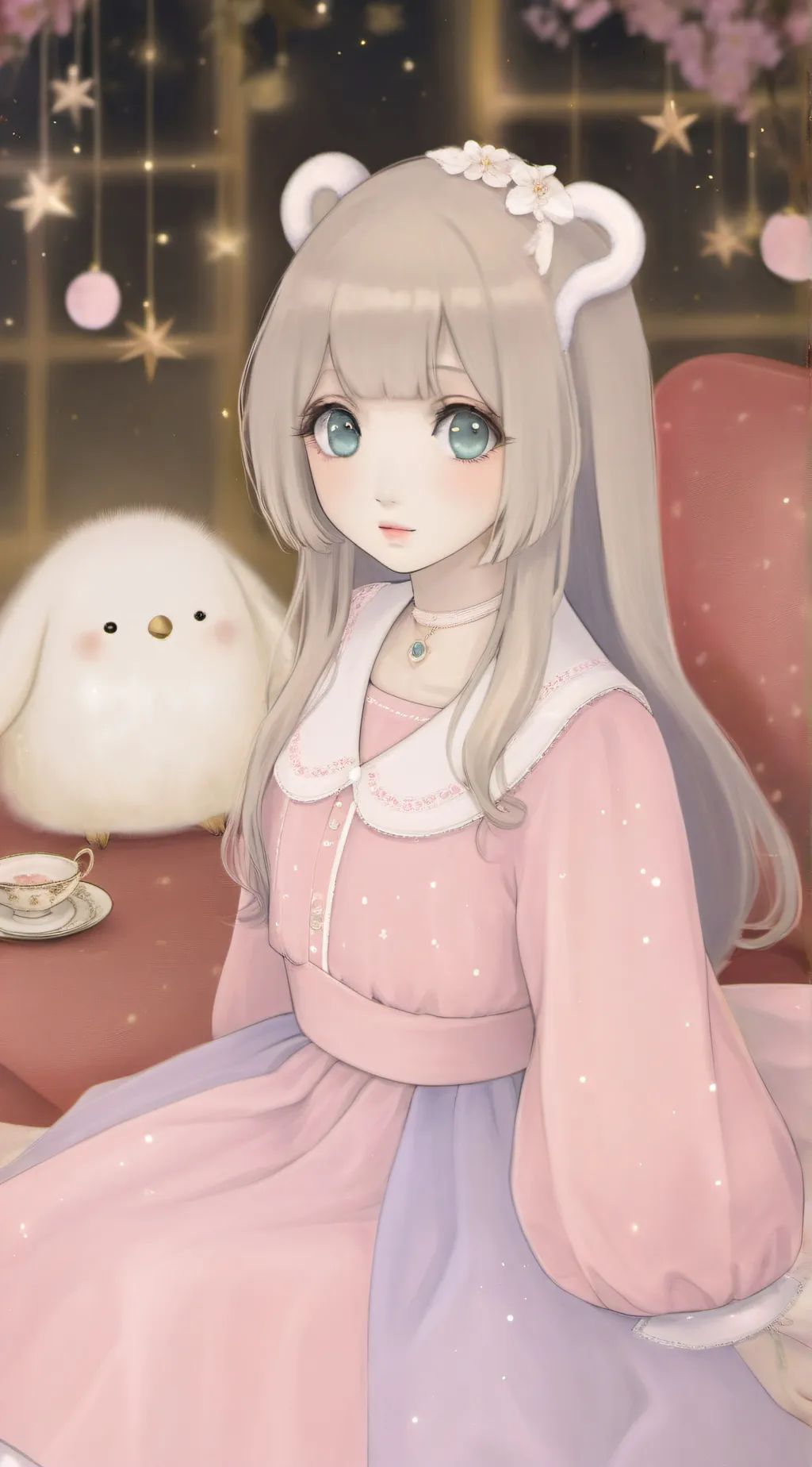 ai character: adele background
