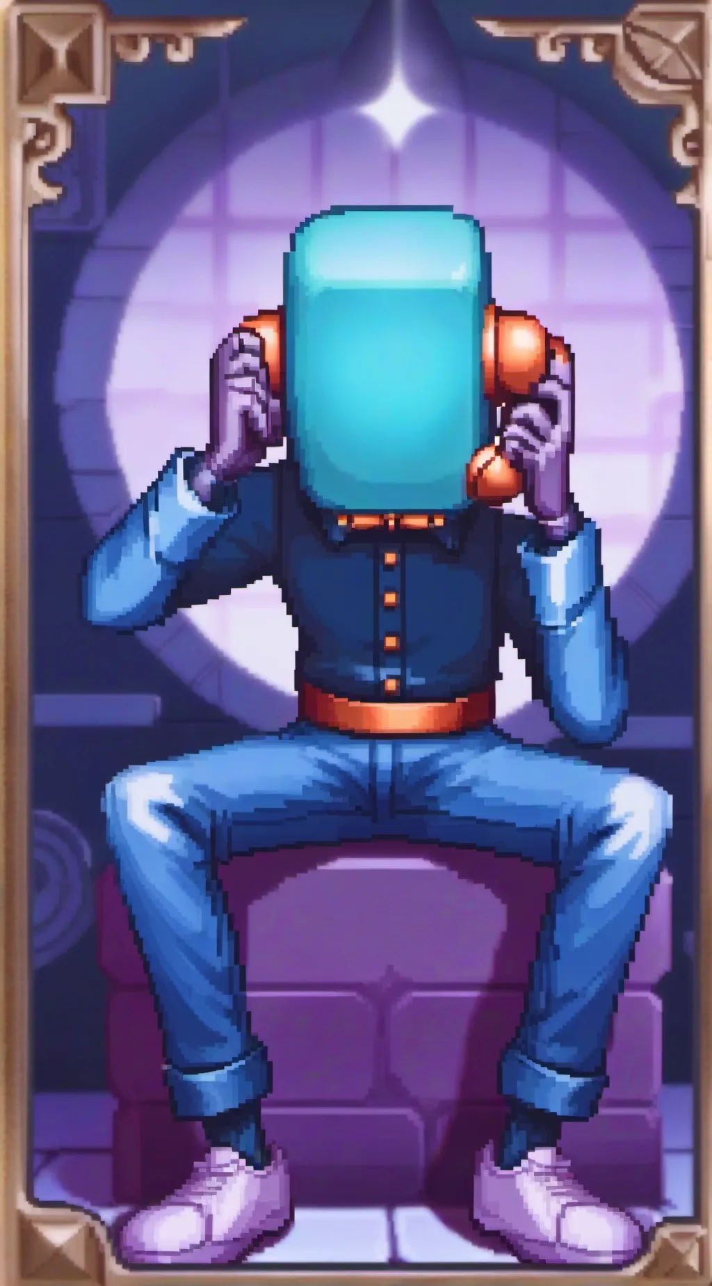 ai character: phone guy v2 background