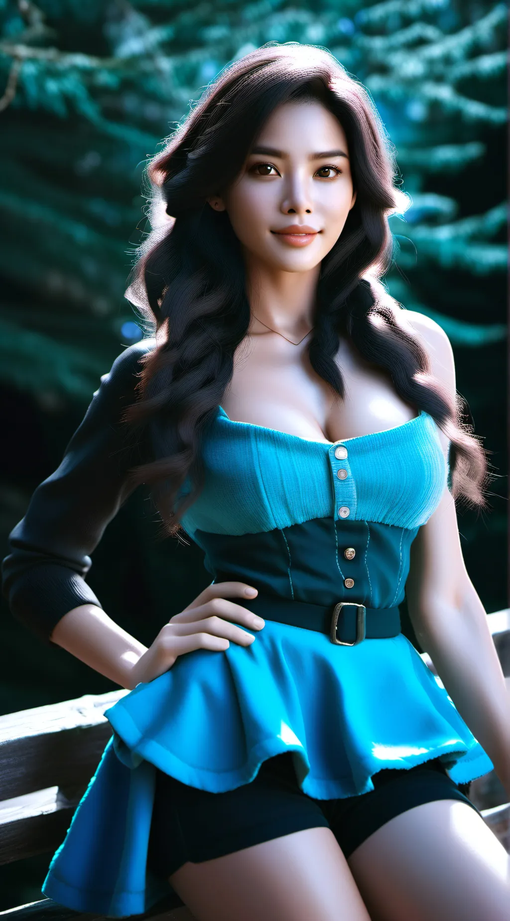 ai character: Selena background