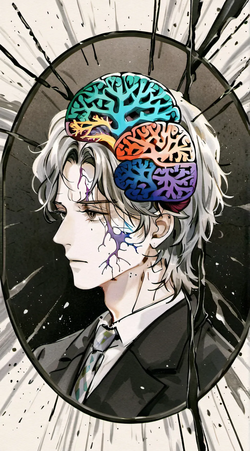 ai character: brain rotter background