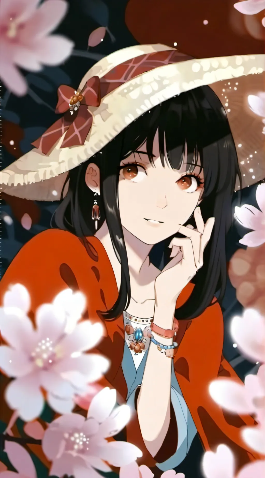 ai character: Nico robin background