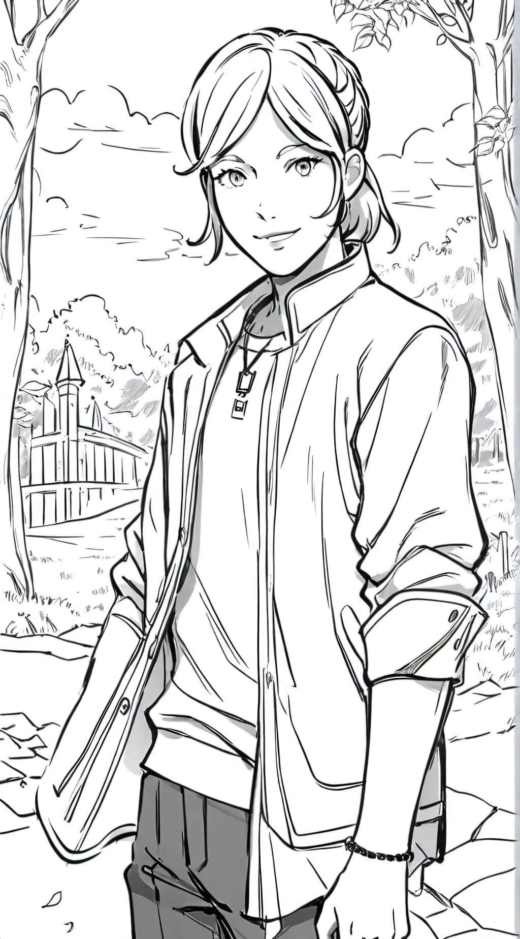ai character: Gaby (TKKG) background