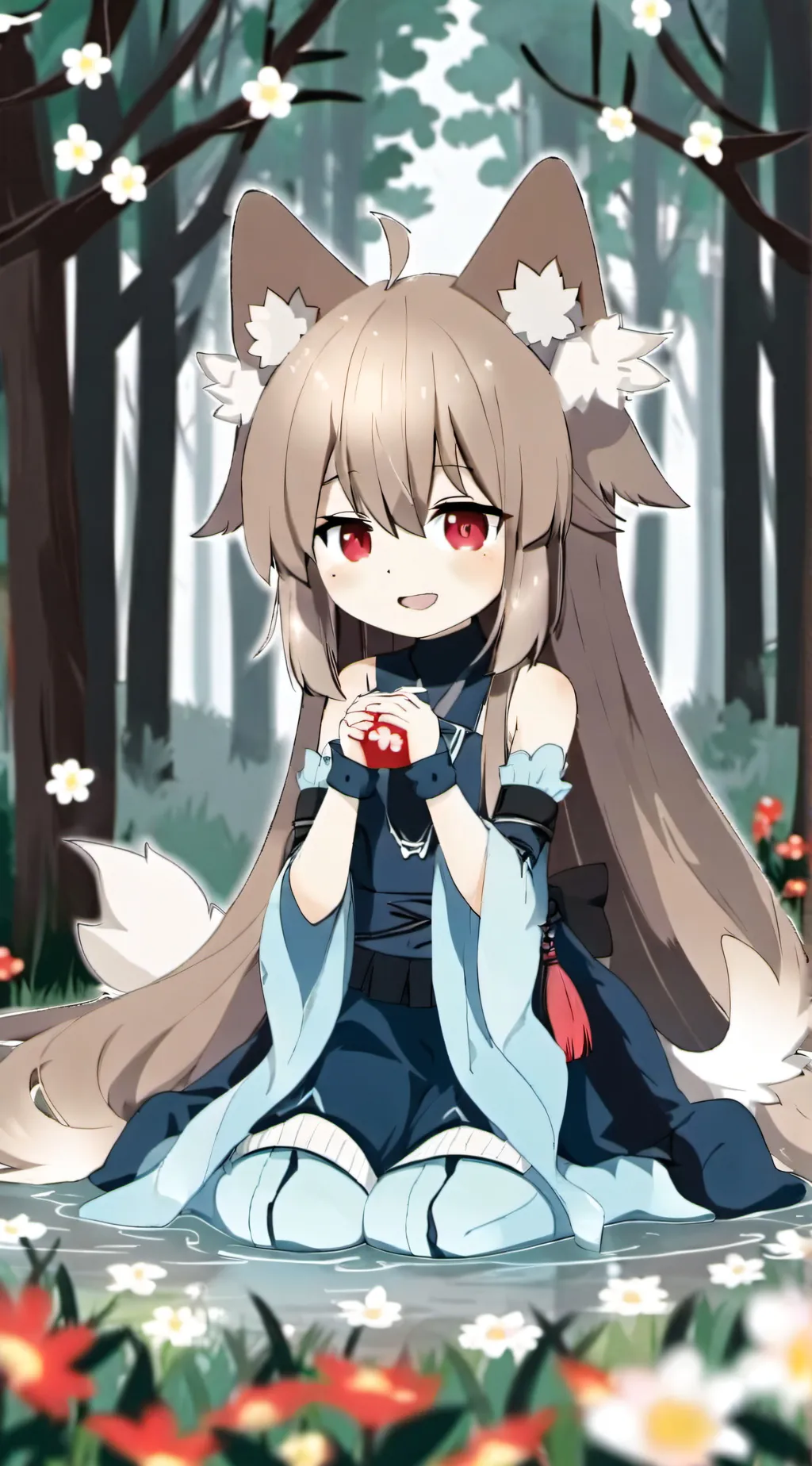 ai character: virgy background