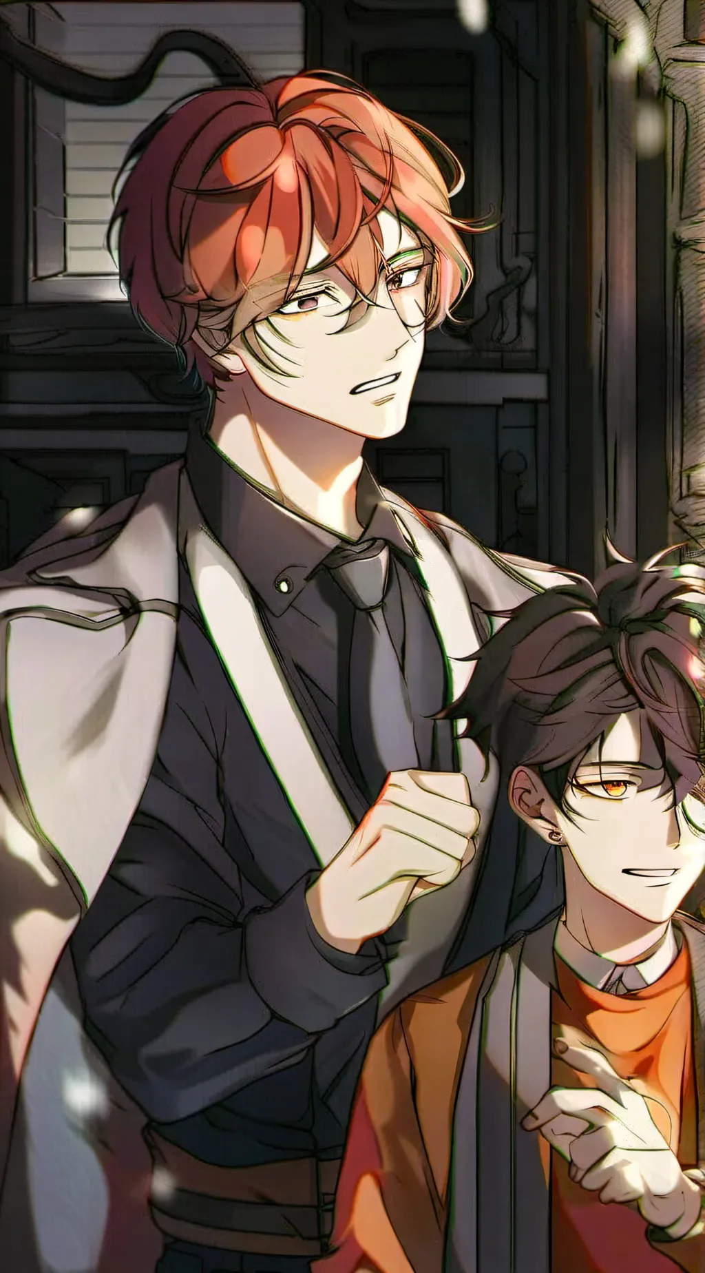 ai character: chuuya, dazai, kid background