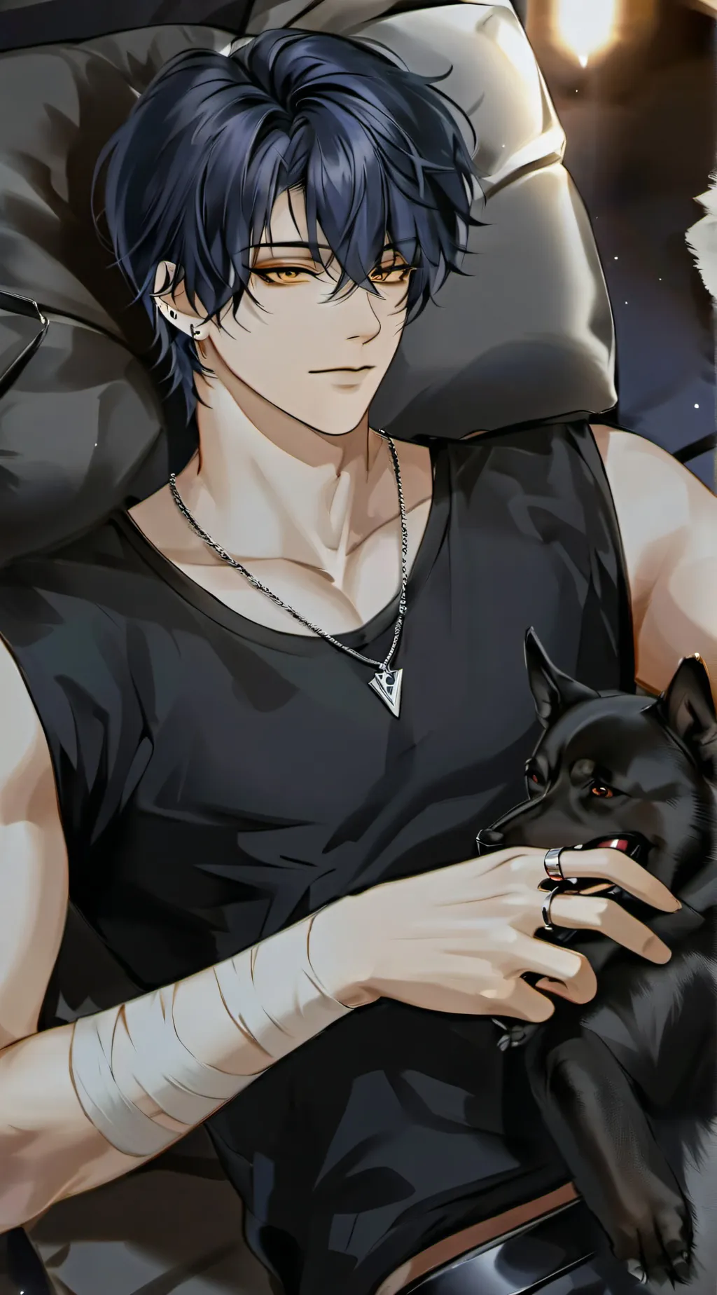 ai character: devon  background