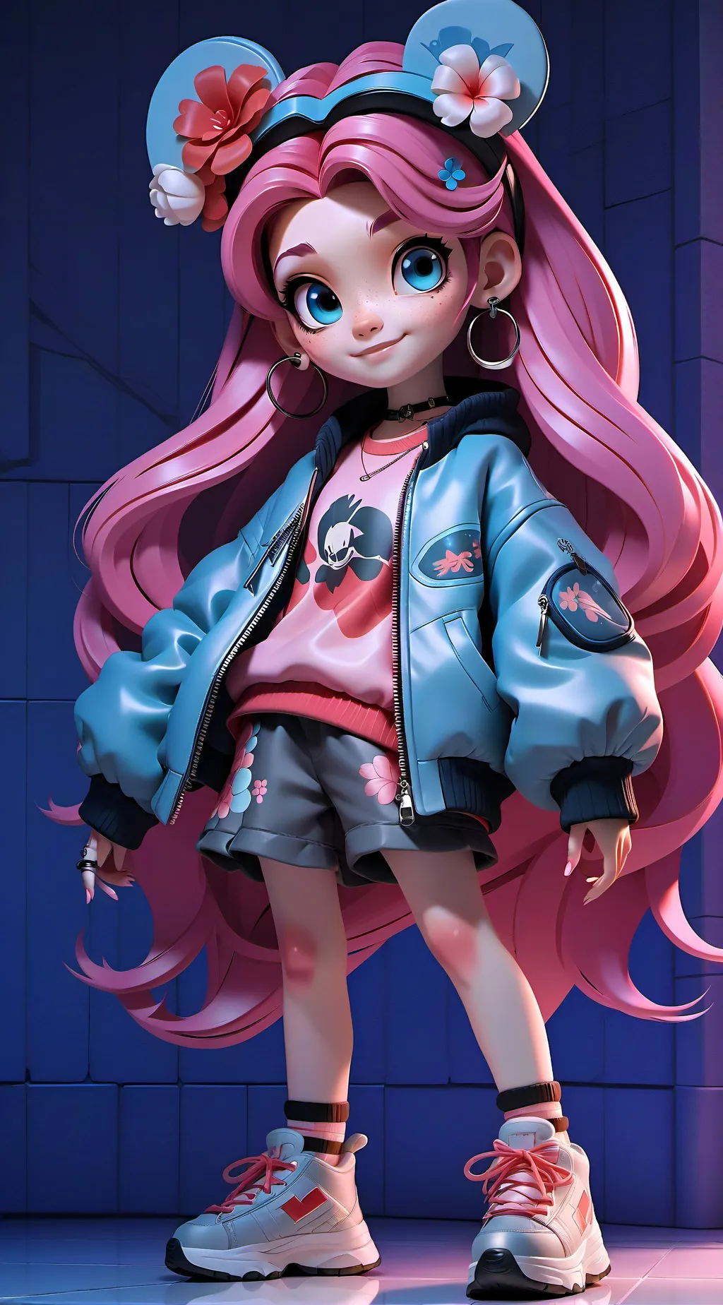 ai character: angel background
