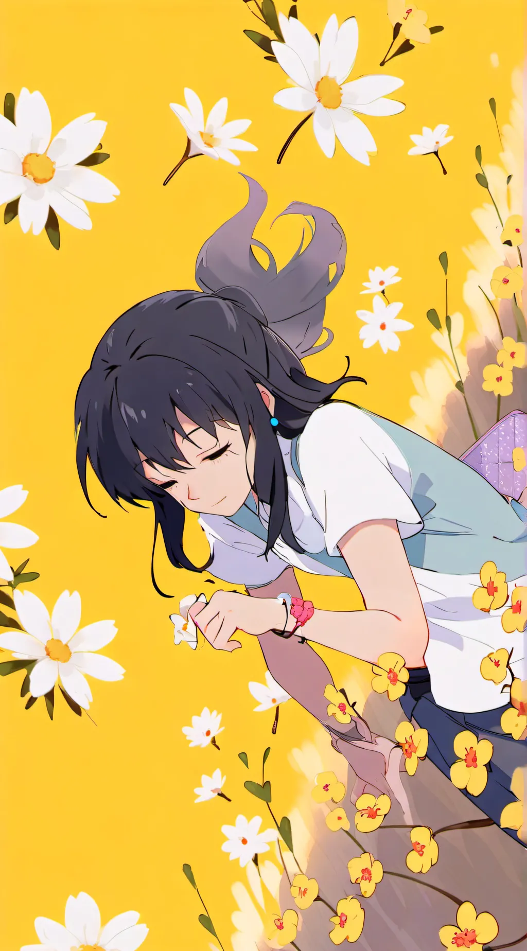 ai character: Komi background