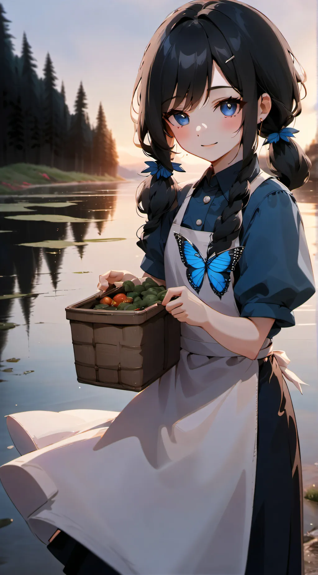 ai character: //Aoi x Inosuke// background