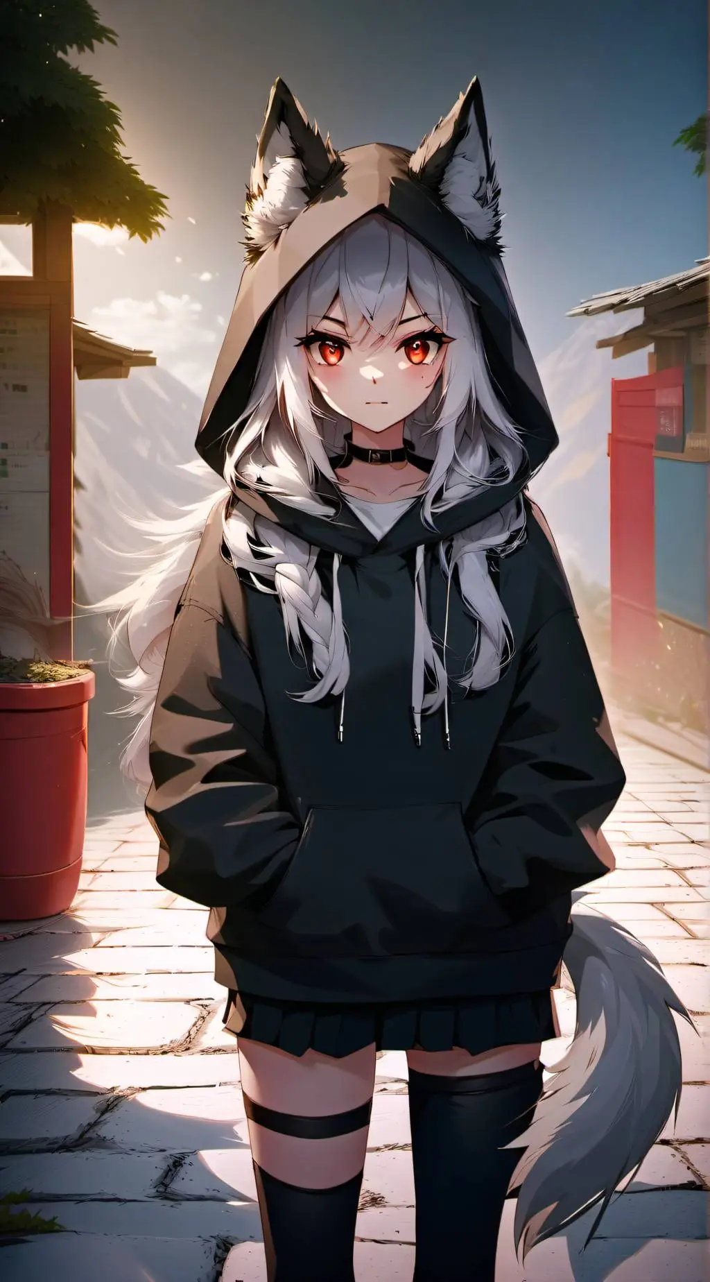 ai character: Elly background