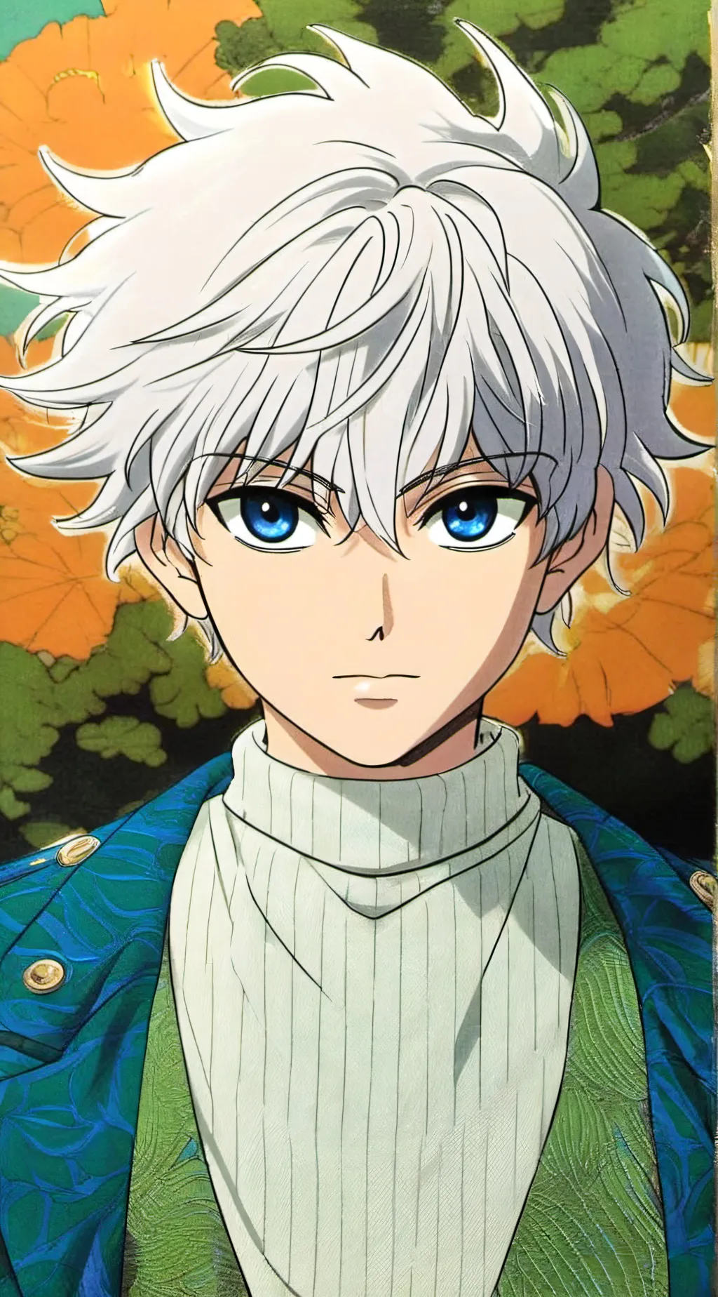 ai character: Killua Zoldyck background