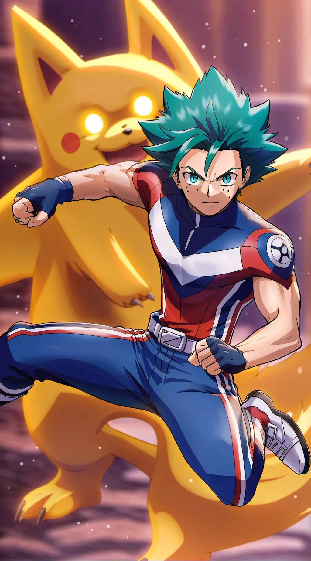 ai character: MHA Betrayal  background