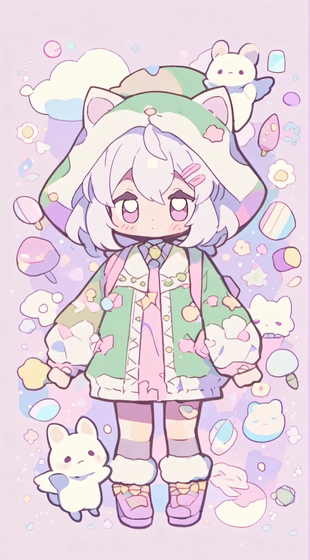 ai character: CatNap background