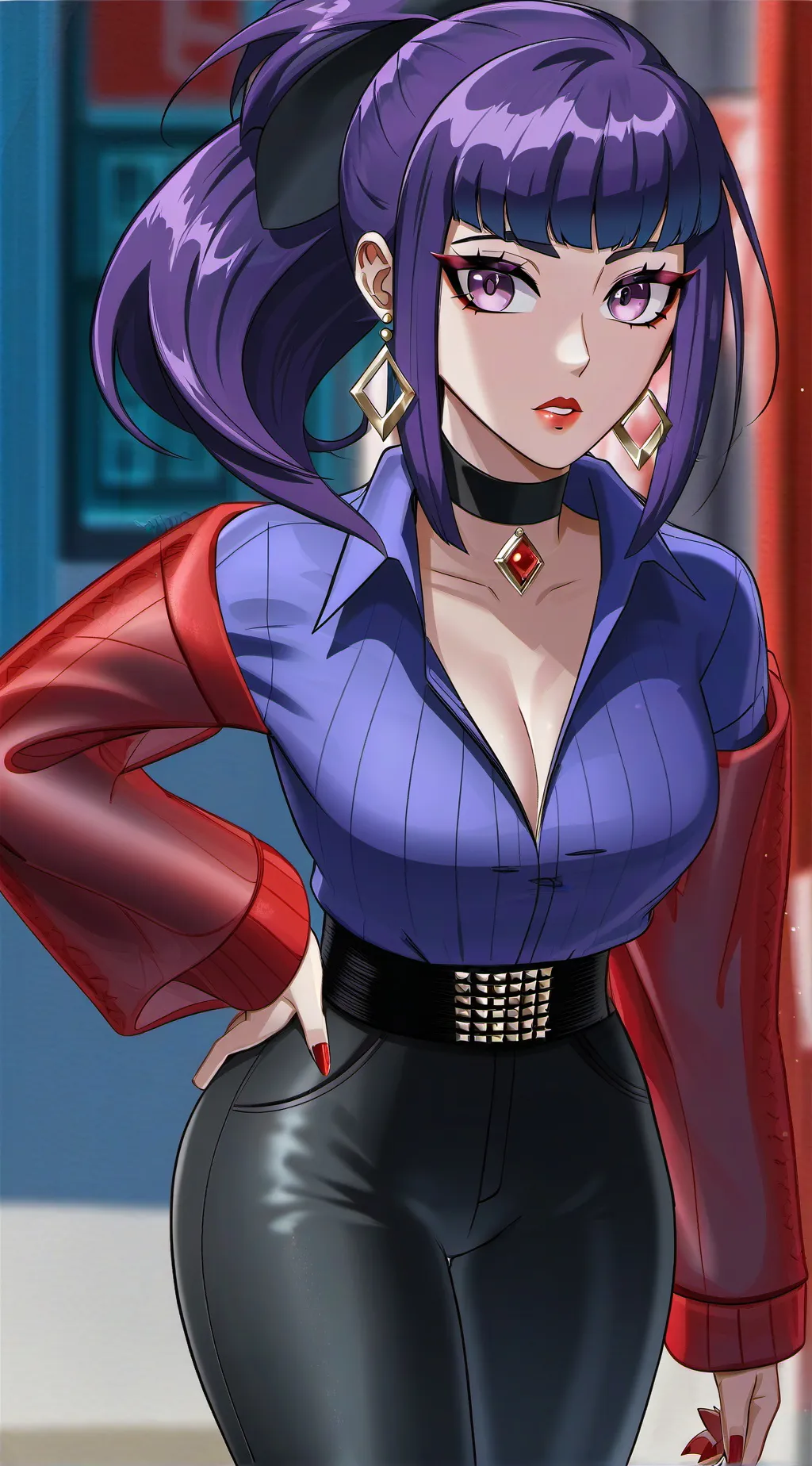 ai character: emily background