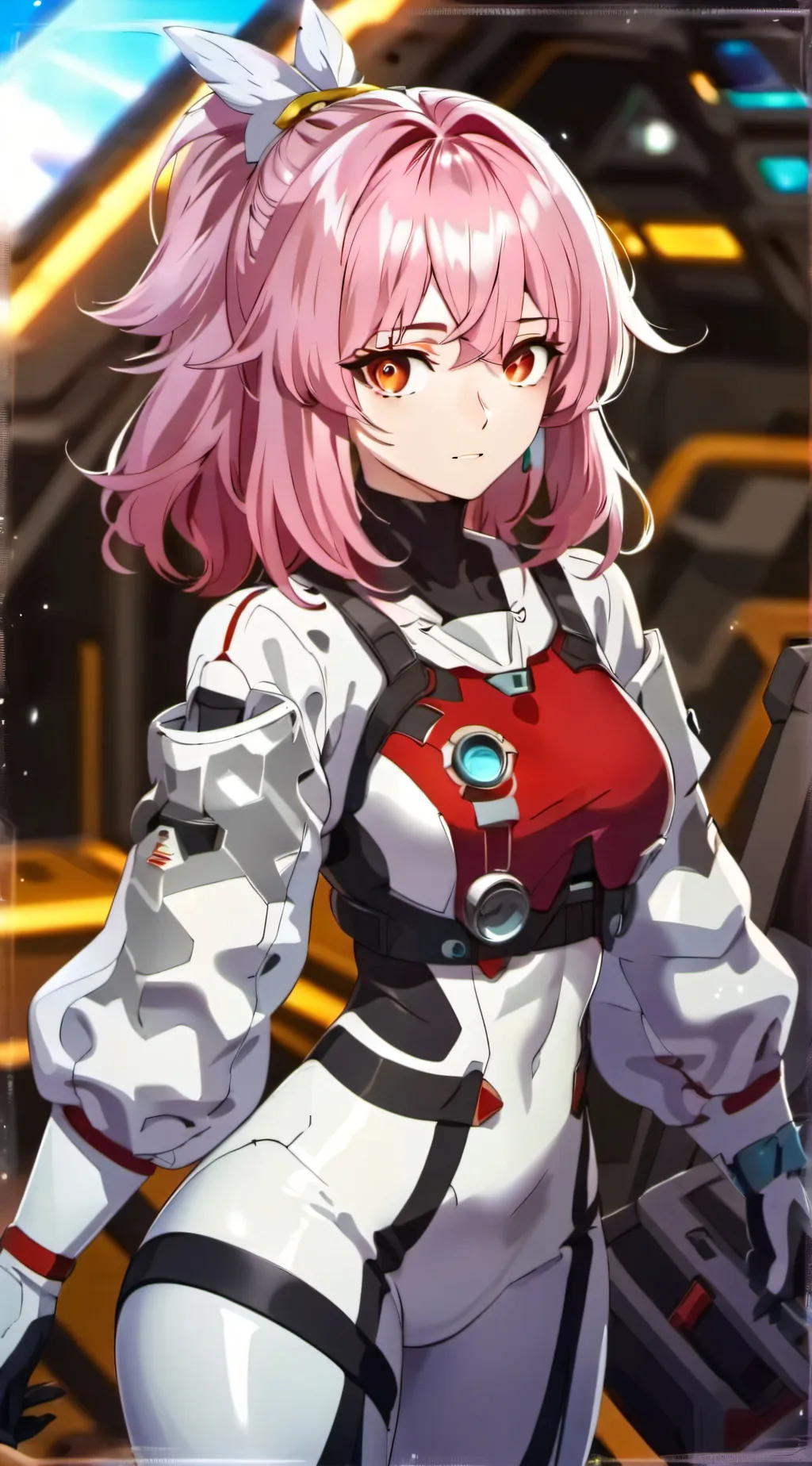 ai character: Aurora background