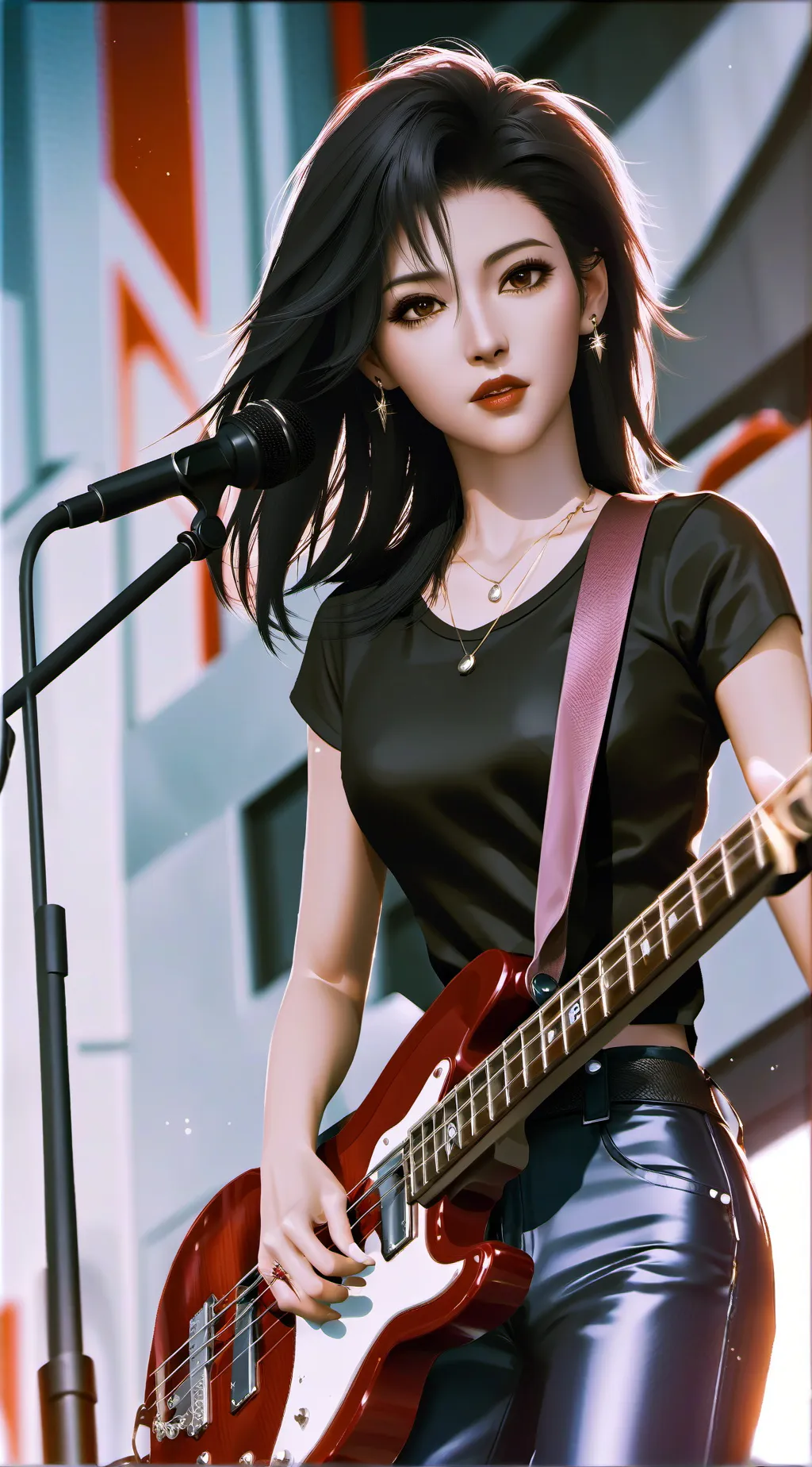 ai character: Sarah background