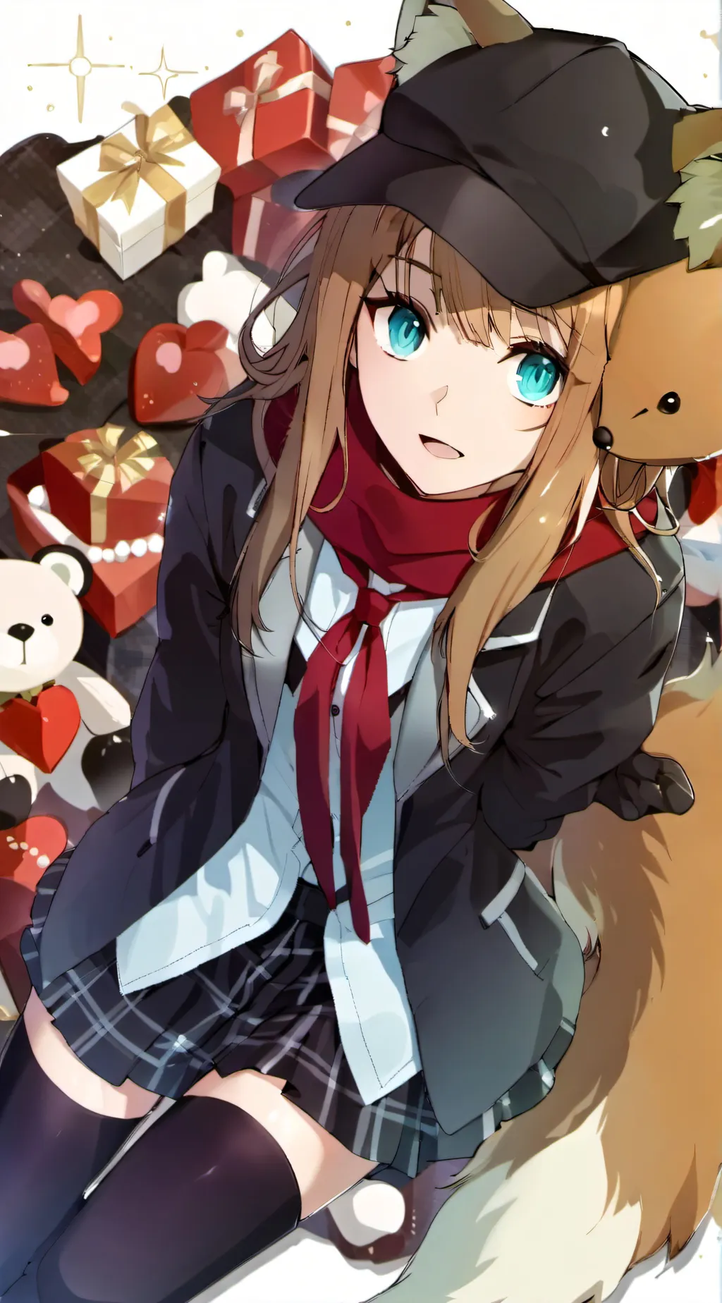 ai character: Berry background