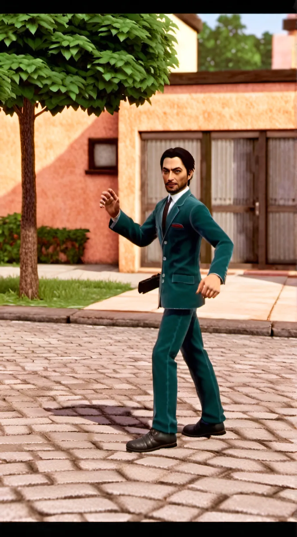 ai character: big dews parants background